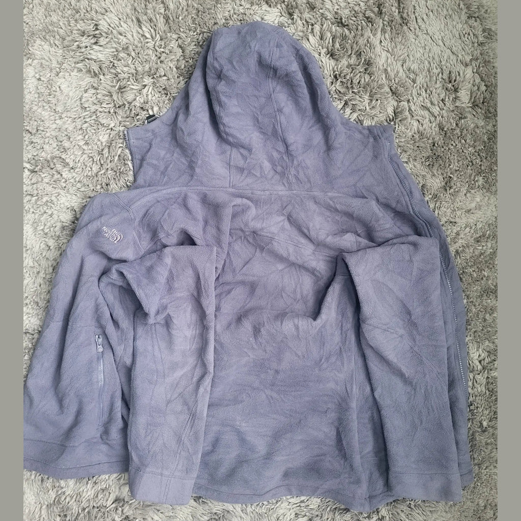 Veste polaire The North Face violette, taille M, Fripes Sélect