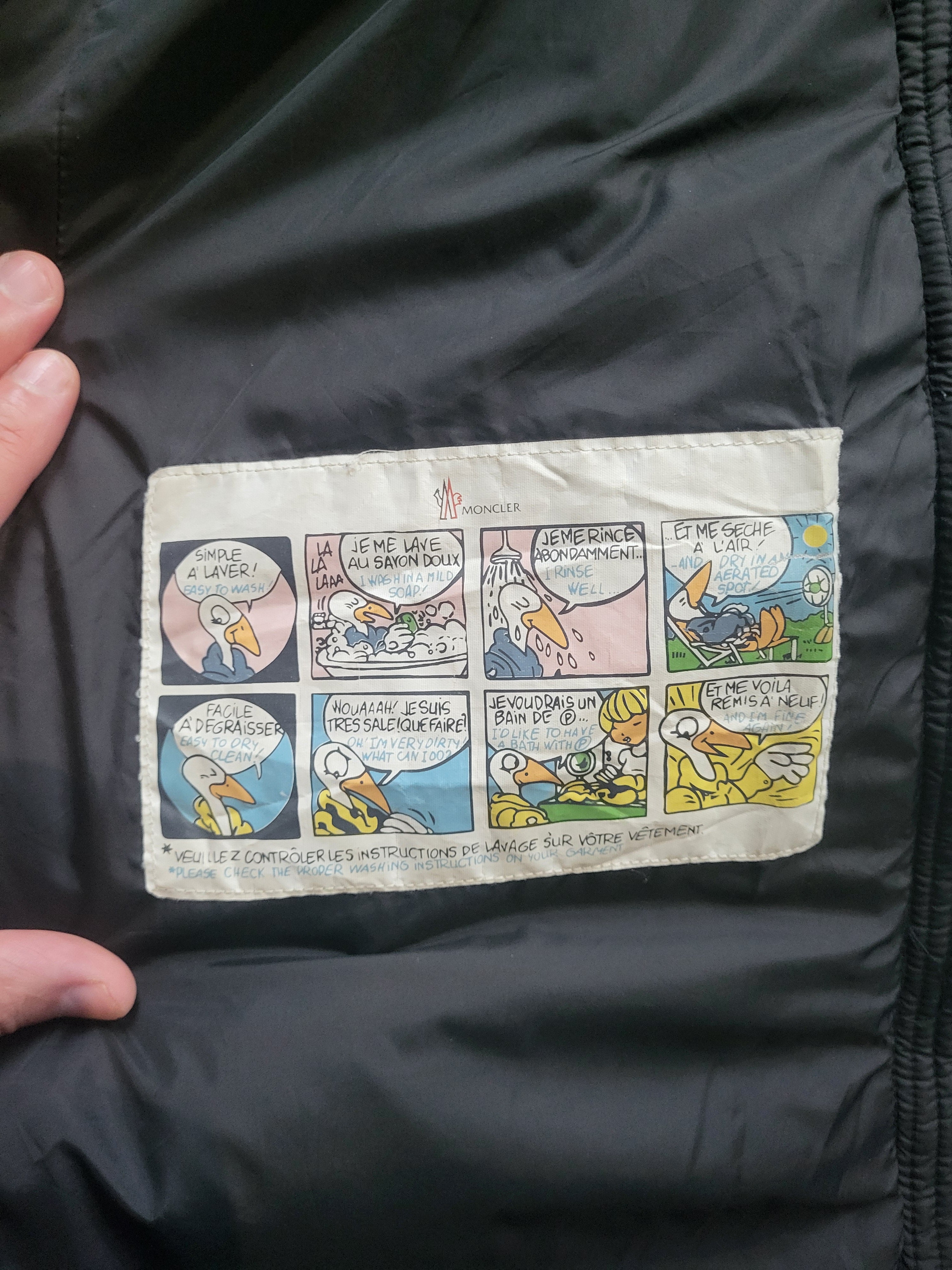 Doudoune Moncler Genevrier Khloe Femme – Taille 1 (S) – Noir – Duvet d'oie 90% – Luxe