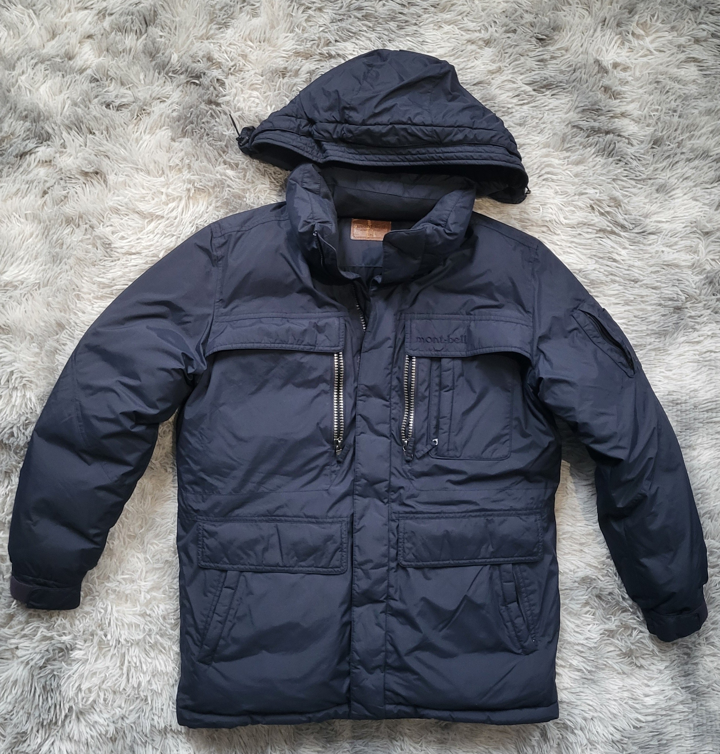 Doudoune Montbell Colorado Down Jacket Homme – Taille L – Bleu marine – Duvet 650 Fill – Réversible – Vintage 2015
