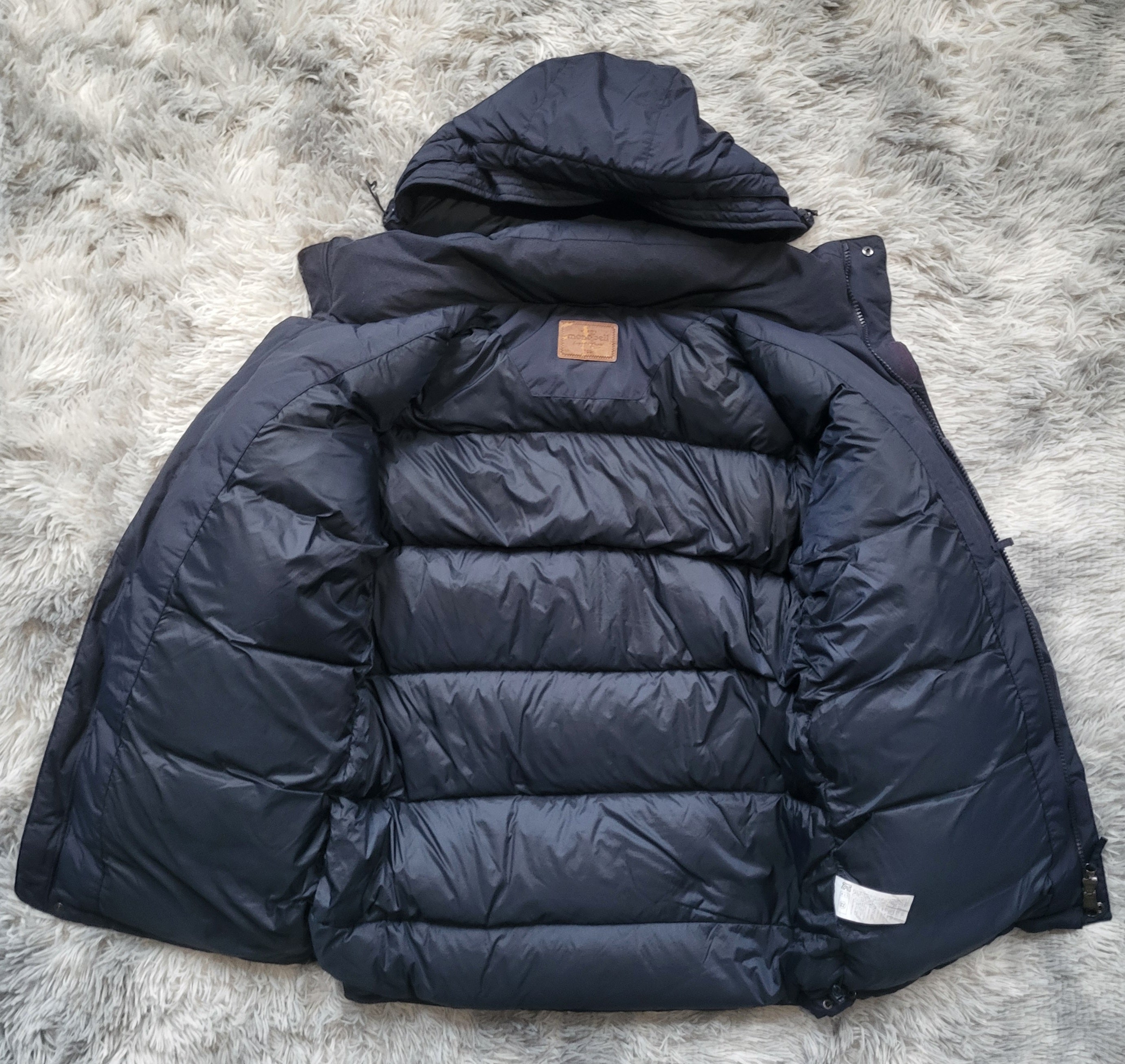 Doudoune Montbell Colorado Down Jacket Homme – Taille L – Bleu marine – Duvet 650 Fill – Réversible – Vintage 2015