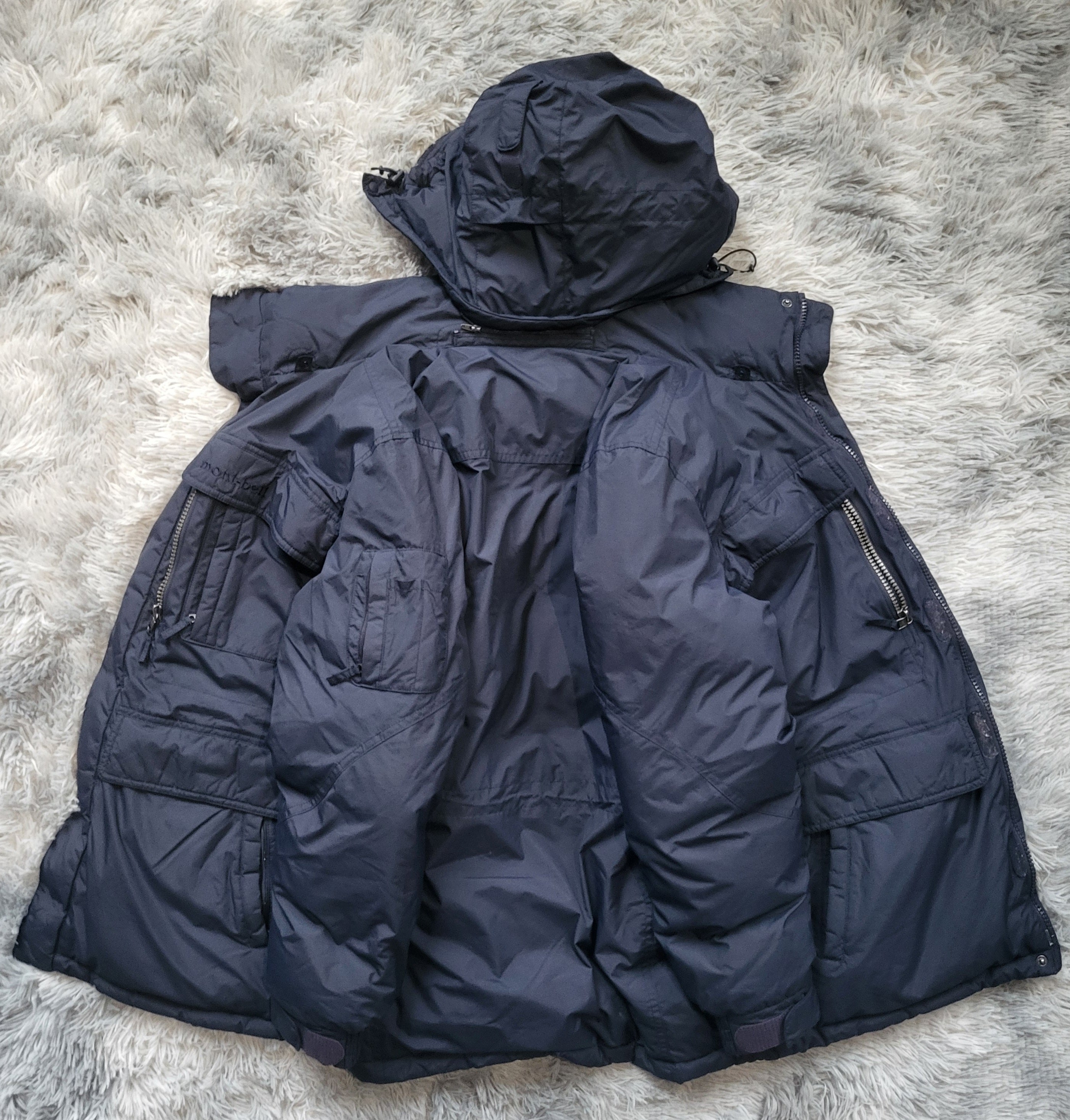 Doudoune Montbell Colorado Down Jacket Homme – Taille L – Bleu marine – Duvet 650 Fill – Réversible – Vintage 2015