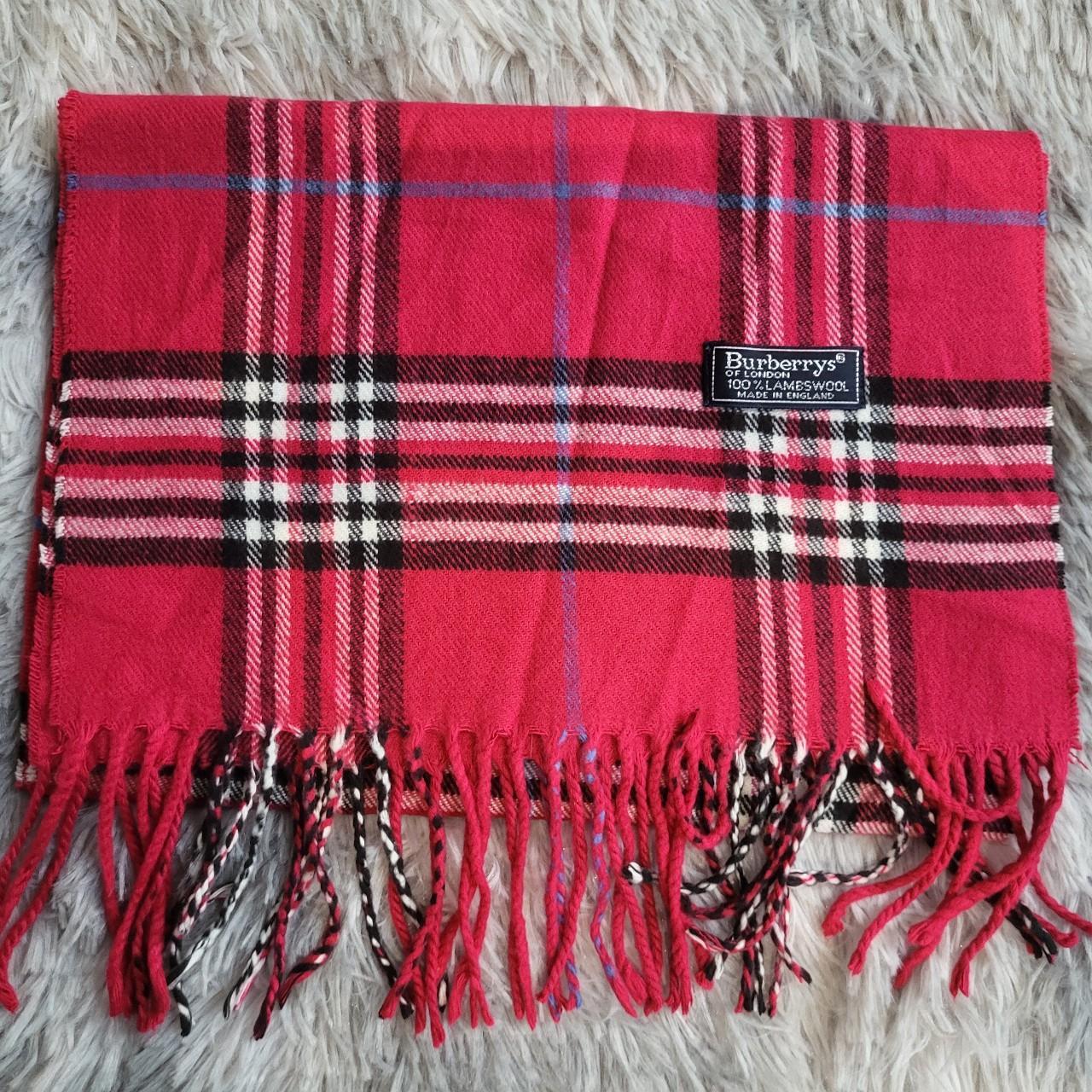 Écharpe Burberrys of London – Vintage Lambswool