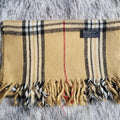 Écharpe Burberrys of London – Beige- Vintage Lambswool Nova Check