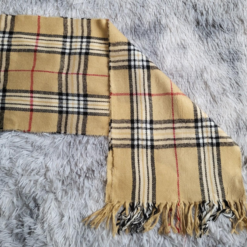 Écharpe Burberrys of London – Beige- Vintage Lambswool Nova Check