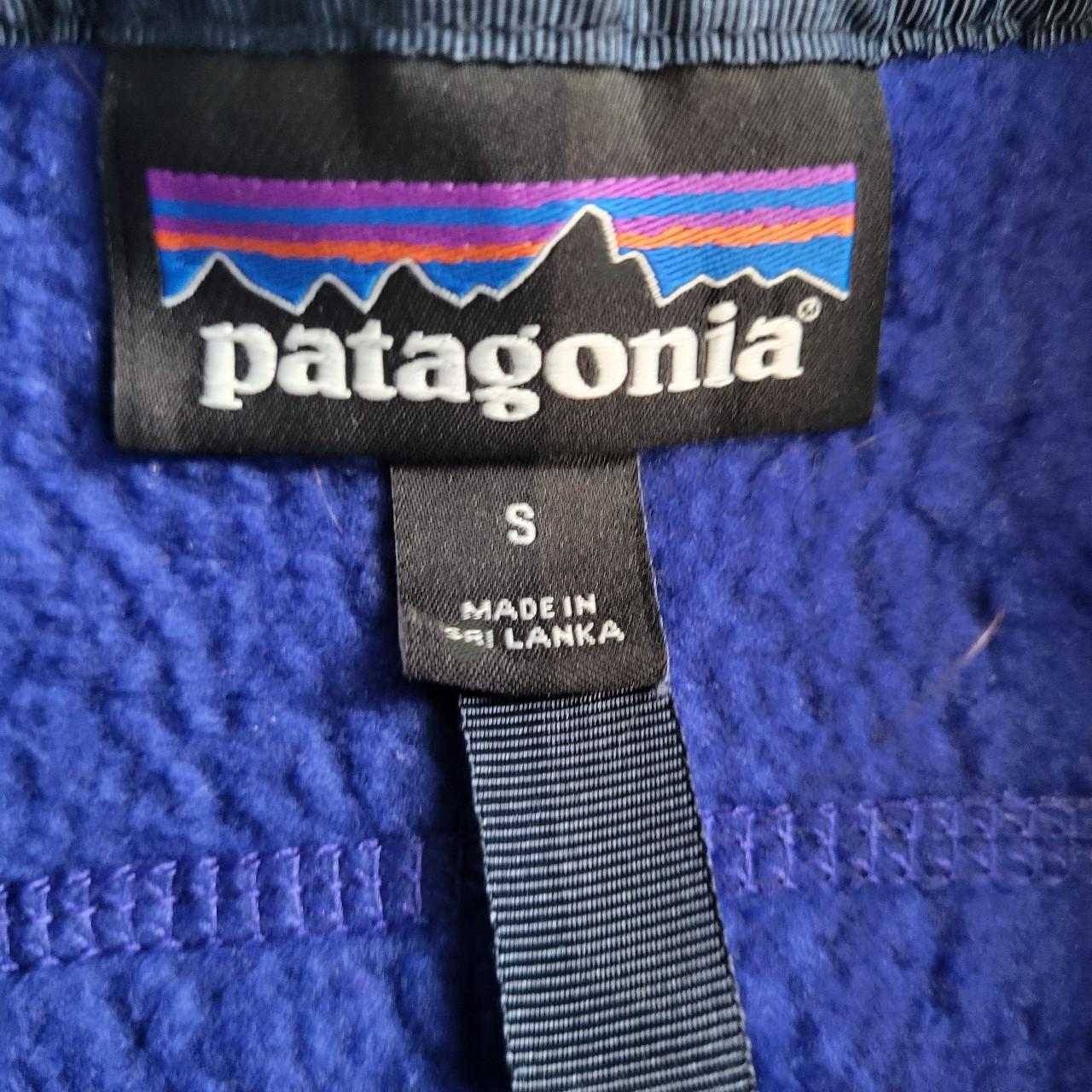 Patagonia Retro Pile Vest – Taille S – Bleu