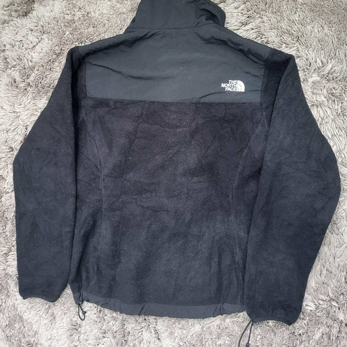 Pull polaire noir femme The North Face taille M, logo visible, Fripes Sélect