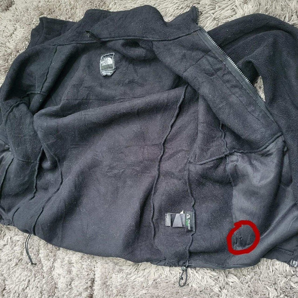 Veste polaire noire The North Face taille M pour femme, Fripes Sélect