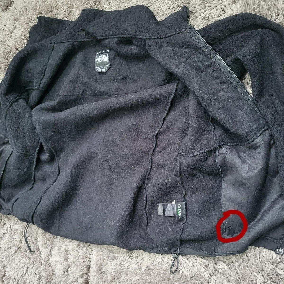 Veste polaire noire The North Face taille M pour femme, Fripes Sélect