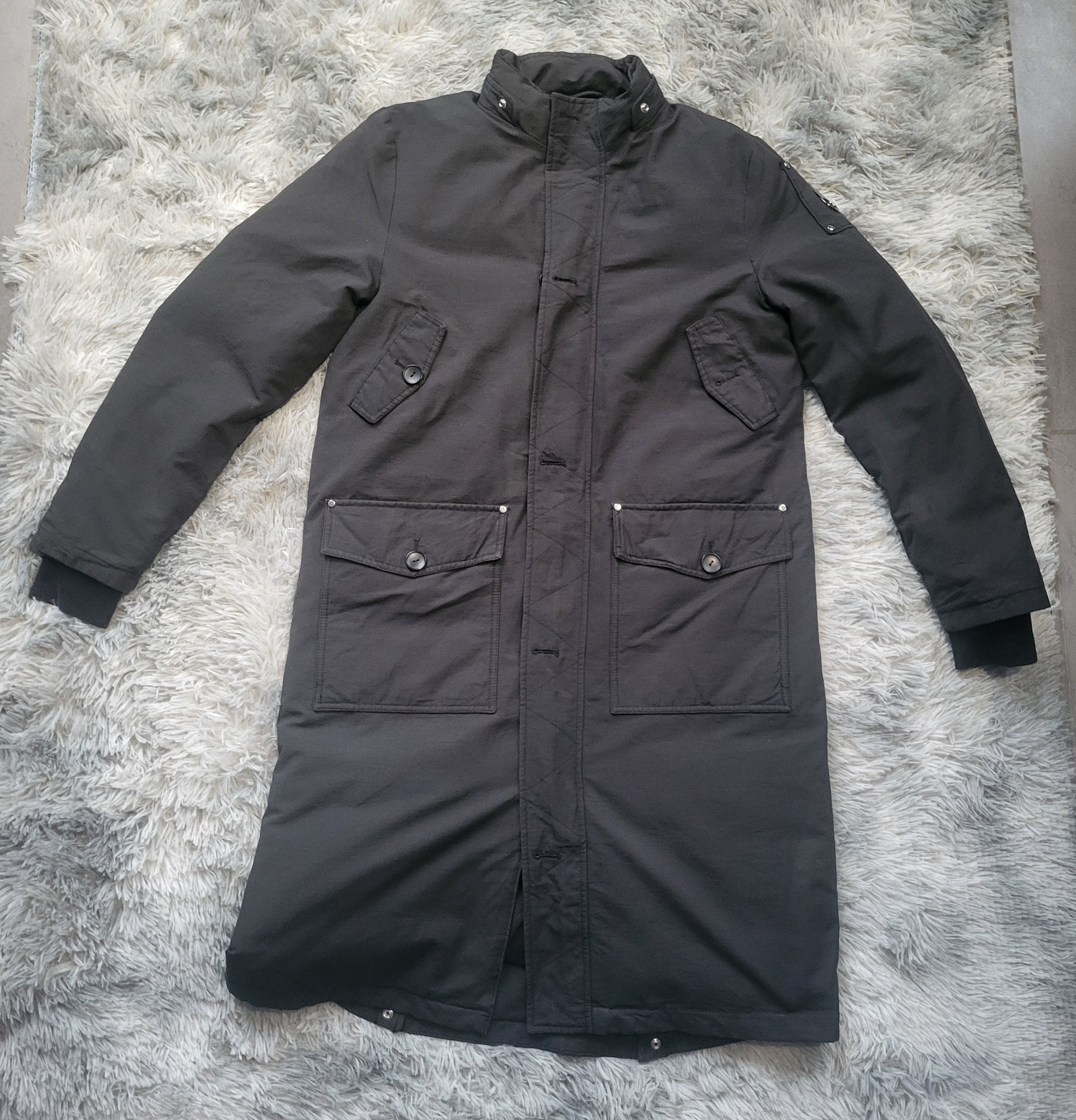 Parka Moose Knuckles Homme – Taille L – Noir – Duvet & Plumes – Haut de gamme 