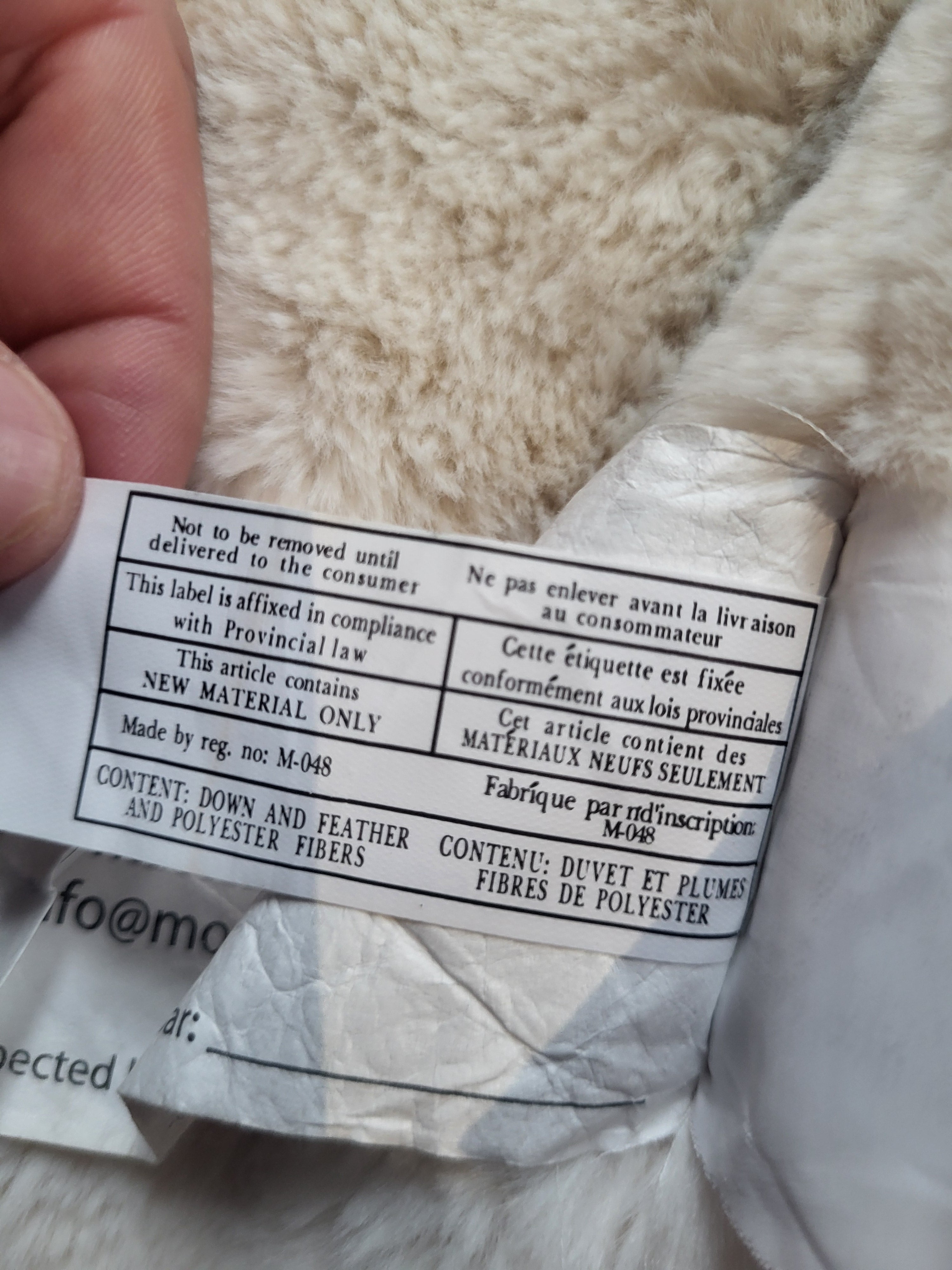 Parka Moose Knuckles Gold Series Stirling Homme – Taille M – Bleu marine / Noir – Duvet & Fourrure – Luxe