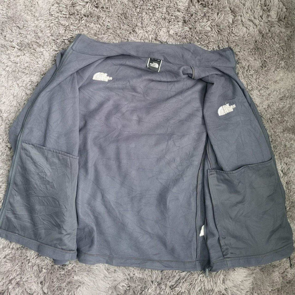 Pull polaire homme The North Face gris, taille L, Fripes Sélect
