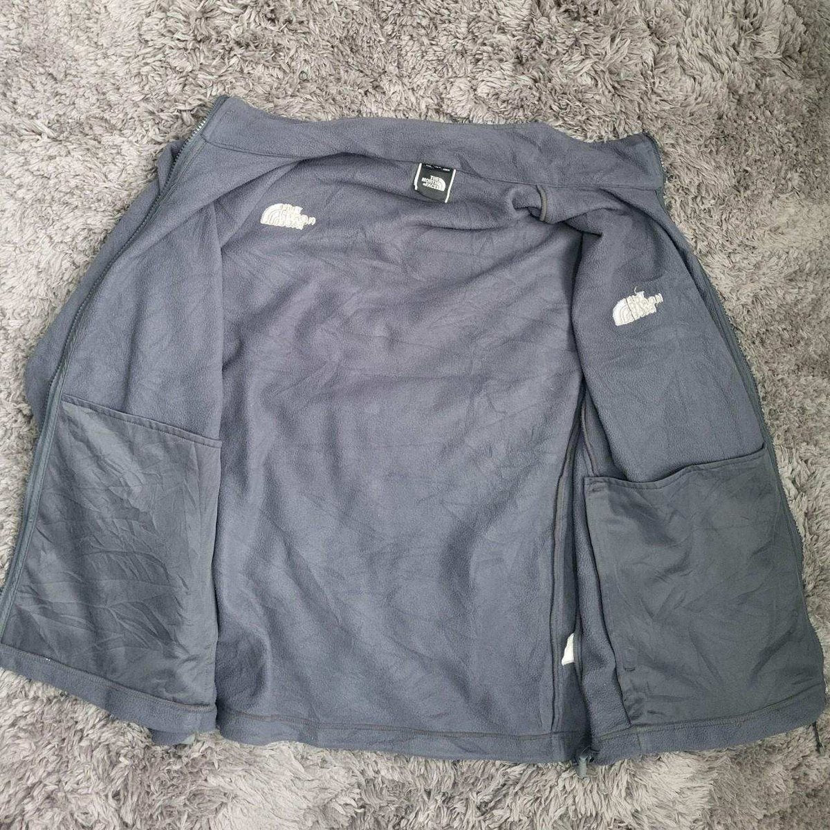 Pull polaire homme The North Face gris, taille L, Fripes Sélect