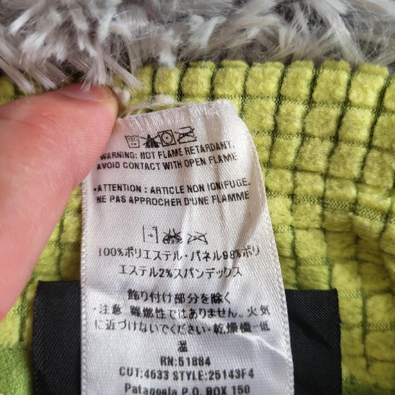 Patagonia R2 Fleece Jacket – Vintage – Vert Chartreuse - Taille L - Femme