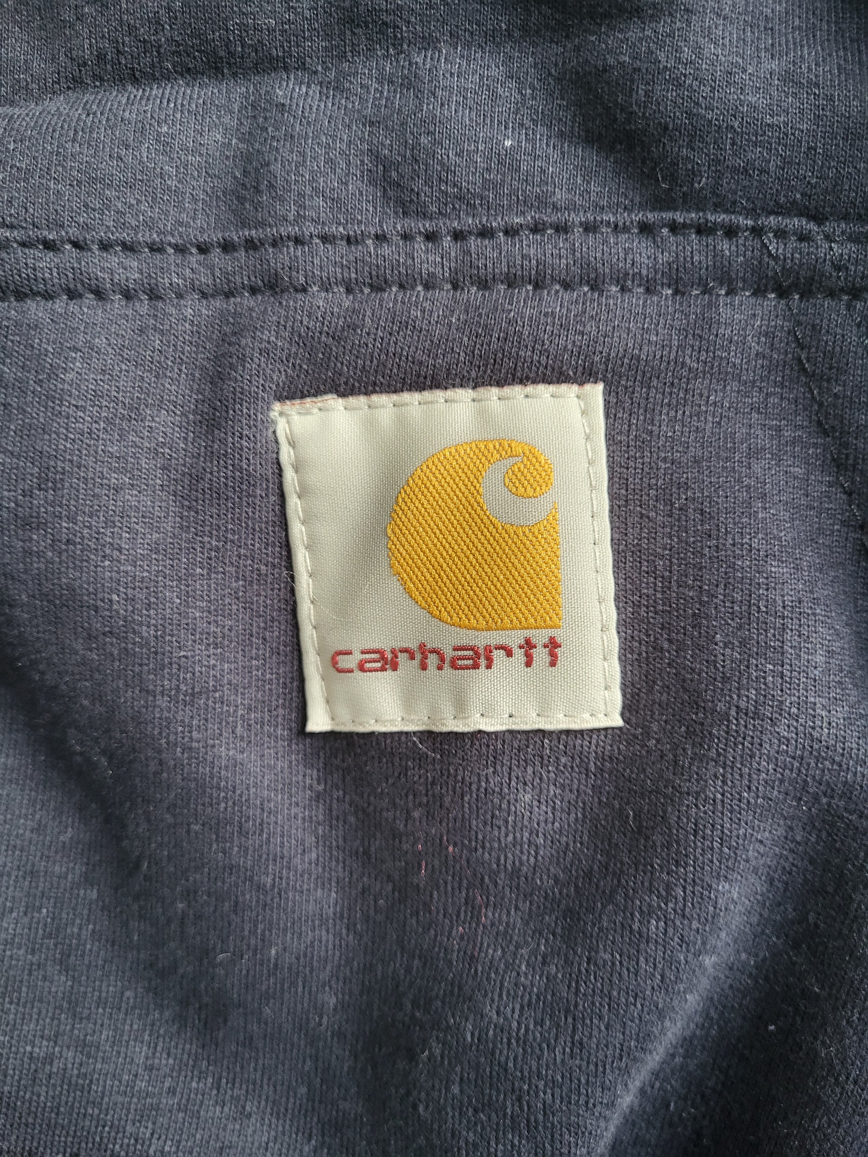 Sweat à Capuche Carhartt Rework Homme [NEUF] – Doublé Thermique - Bleu Marine – Taille S – Made in USA