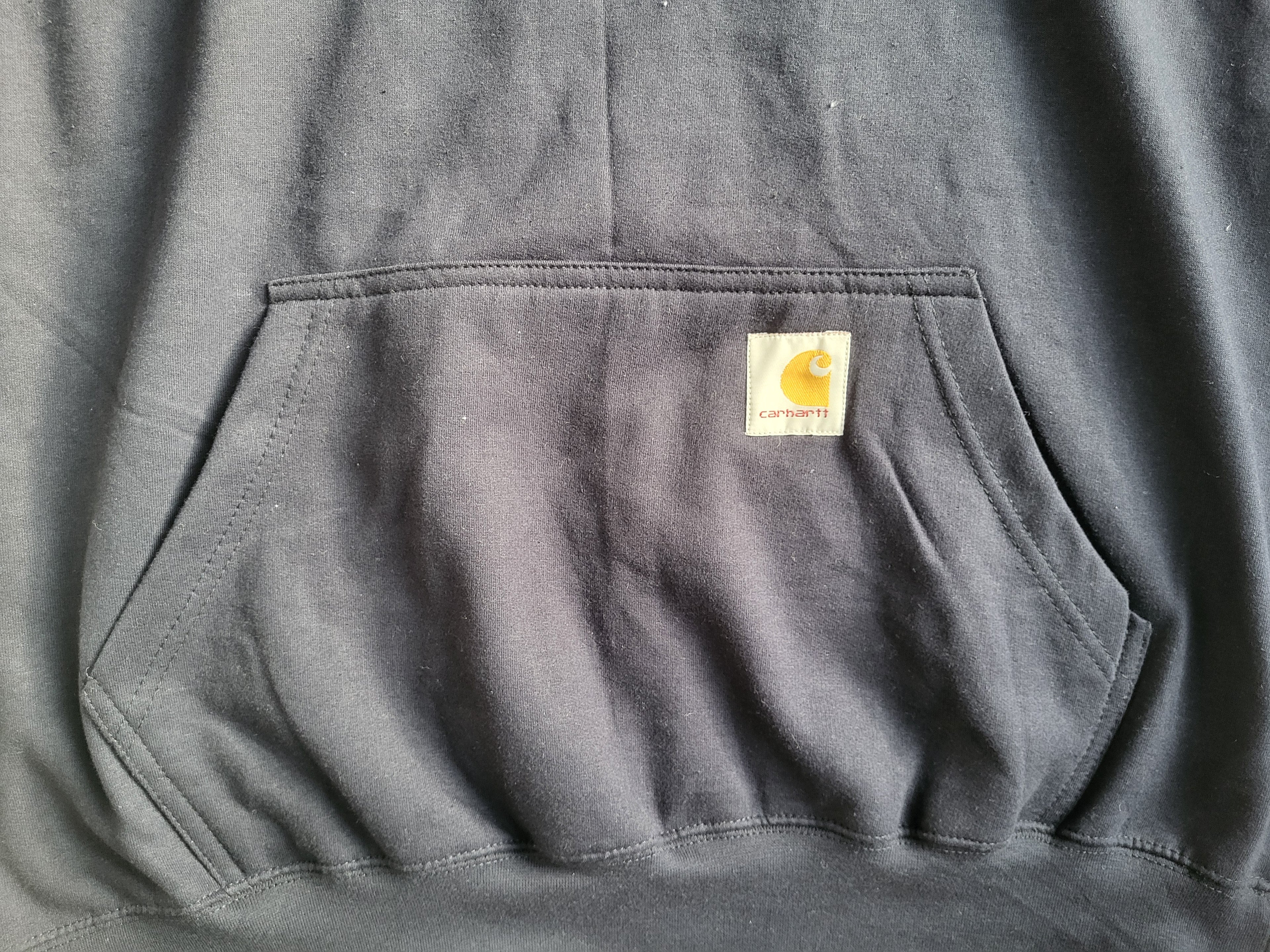 Sweat à Capuche Carhartt Rework Homme [NEUF] – Doublé Thermique - Bleu Marine – Taille XL – Made in USA