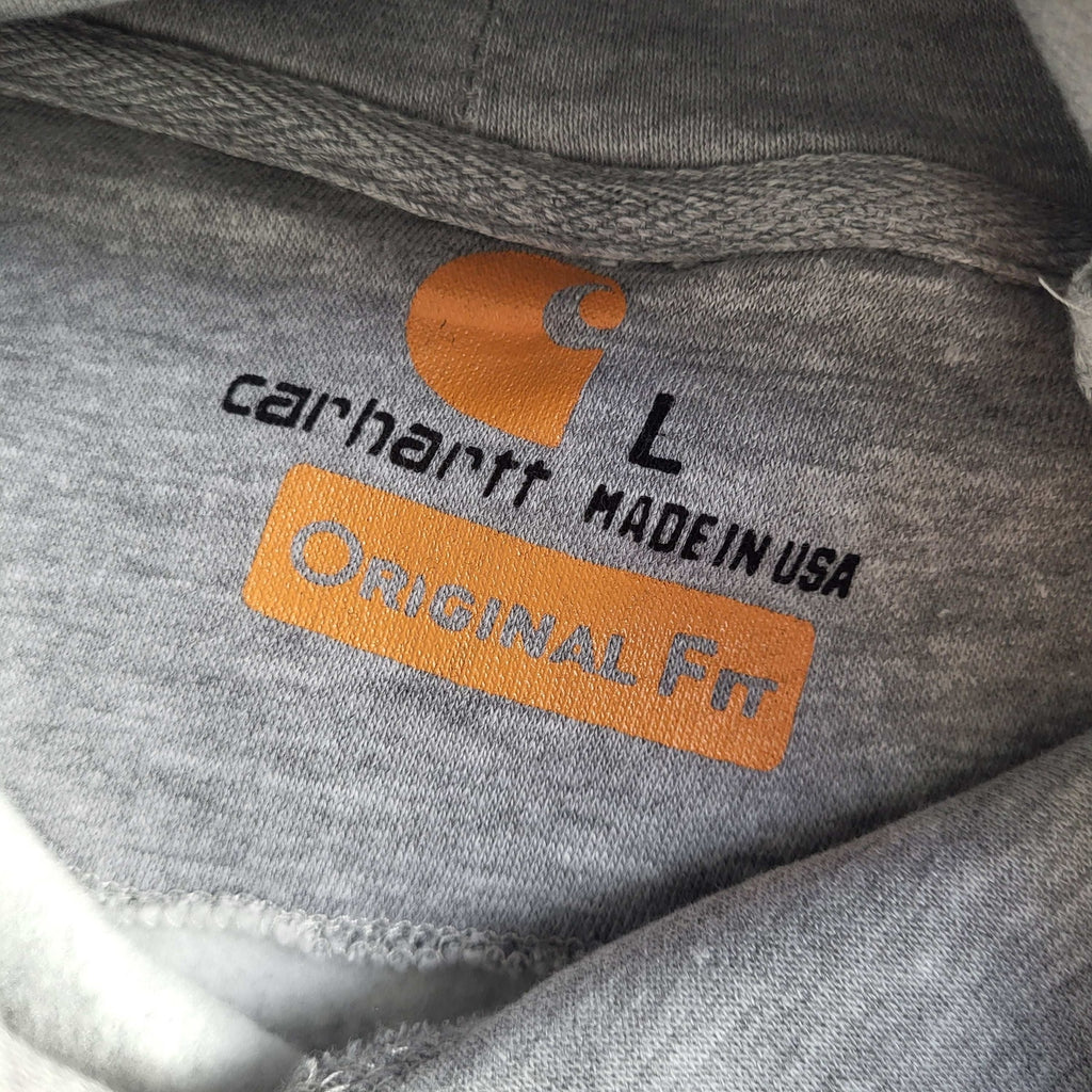 Sweat gris Carhartt, taille L, coupe Original Fit, Fripes Sélect