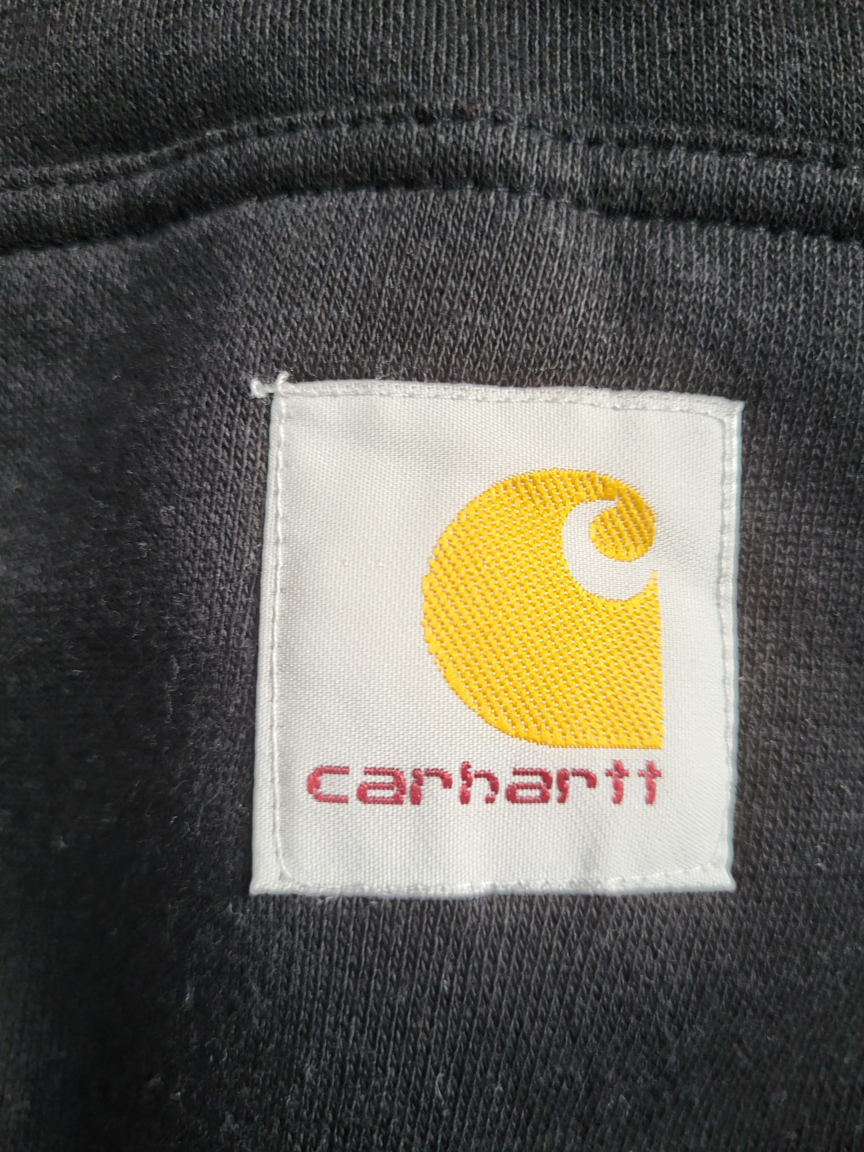 Sweat à Capuche Carhartt Rework [NEUF] – Doublé Thermique - Noir – Taille L – Made in USA