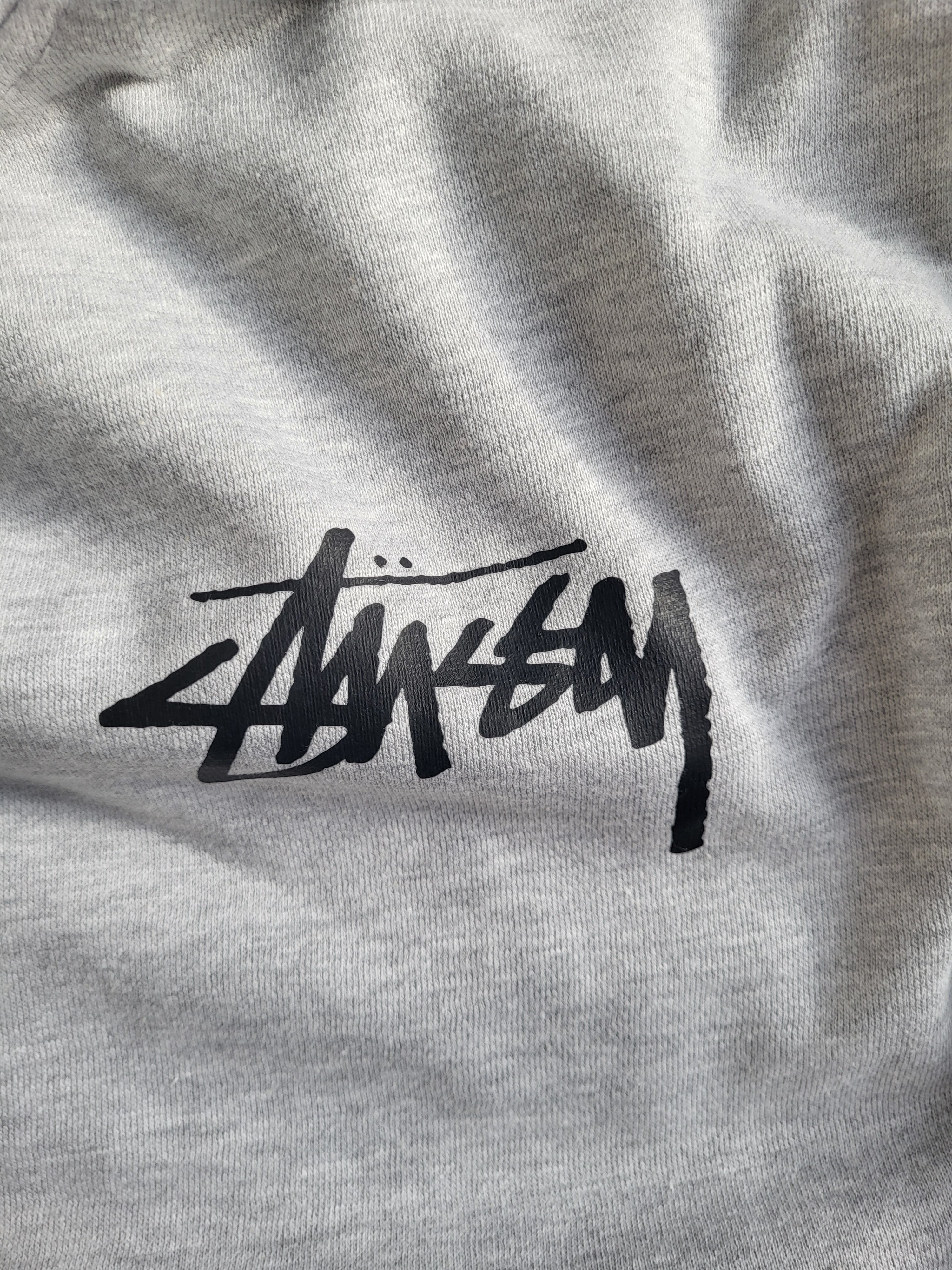 Hoodie Stüssy Rework [NEUF] - Design Iconique - Taille M - Gris