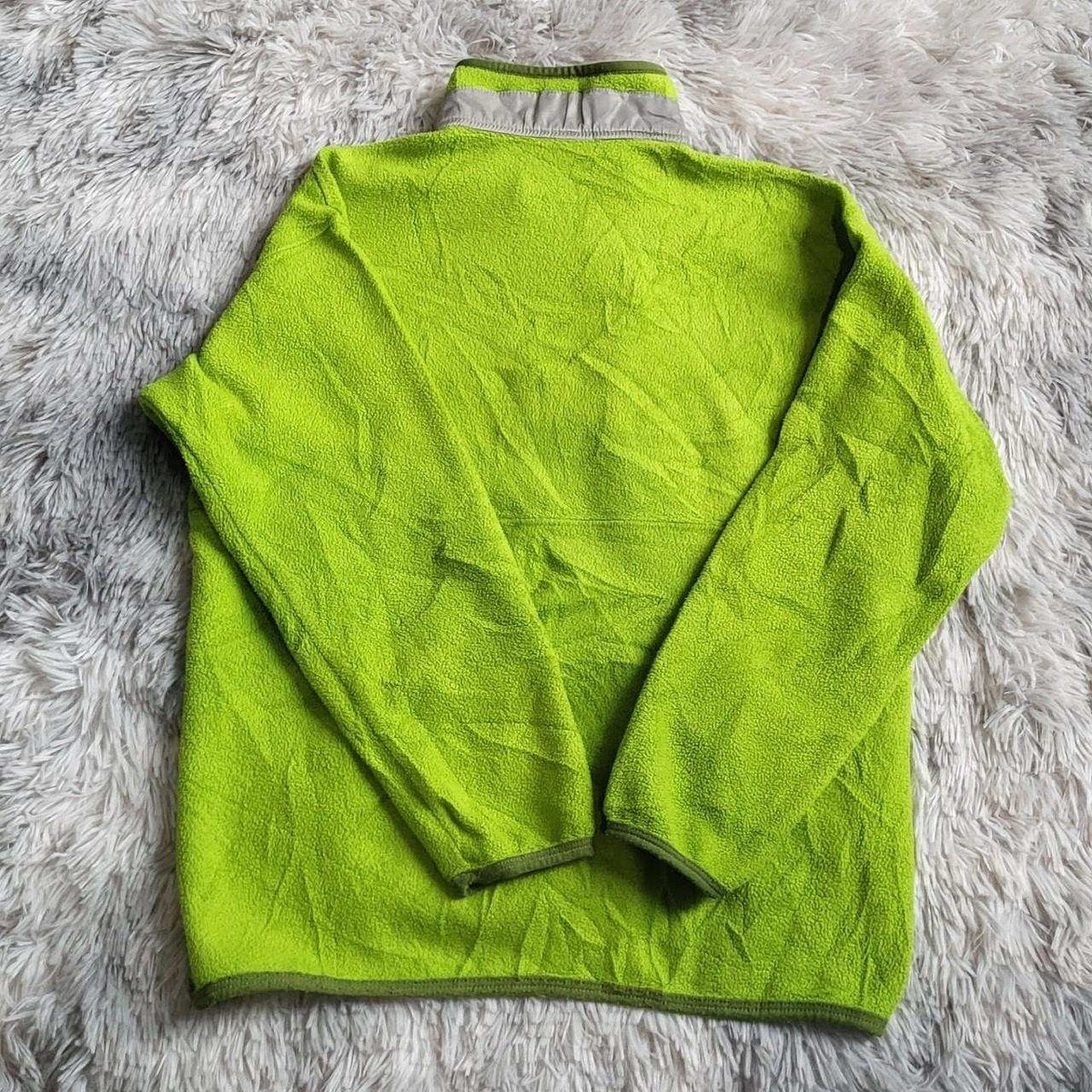 Polaire Patagonia Synchilla – Vintage 90s/2000s – Vert citron - Taille M 