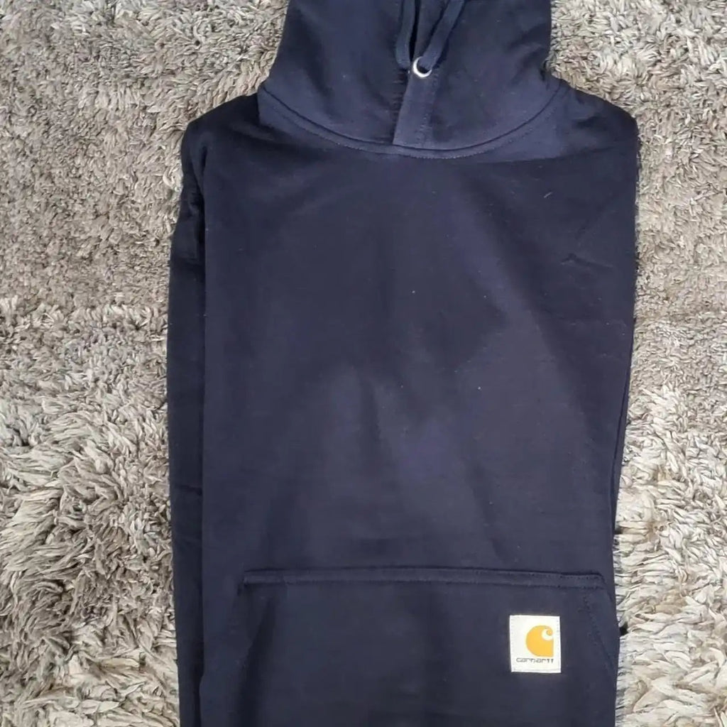 Sweat à capuche Carhartt bleu marine pour homme, taille S. Fripes Sélect