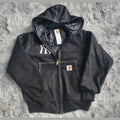 Veste Carhartt Active Jacket Rework Homme - Surpiqûres Blanches - Made in USA