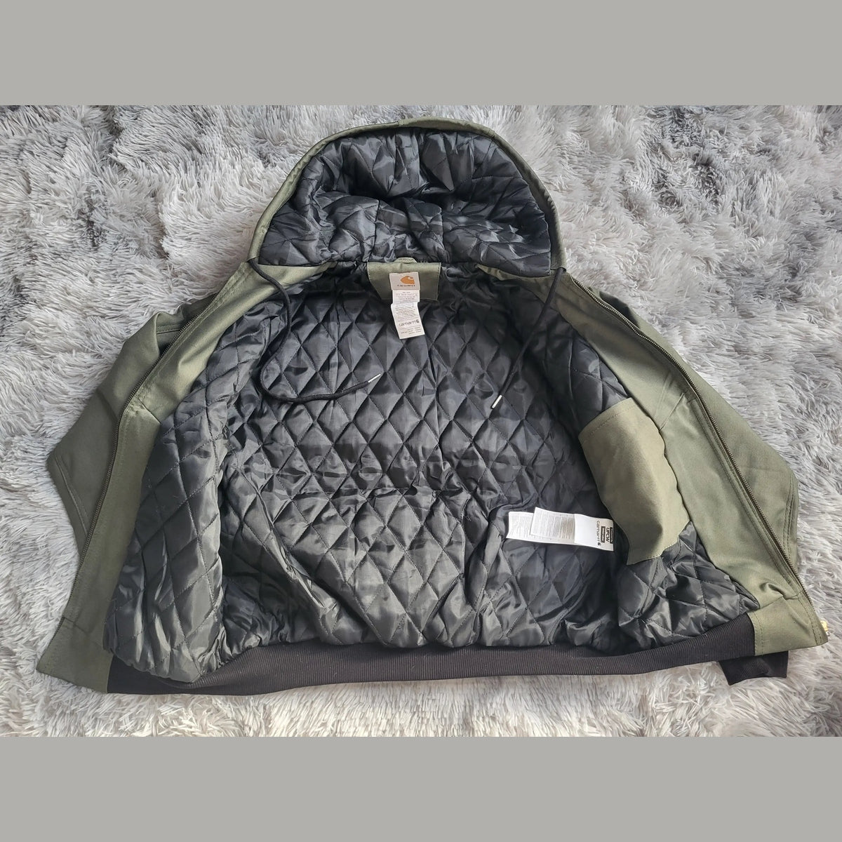Veste Carhartt Active Jacket Rework Homme - NY Yankees Edition - Taille M - Made in USA 
