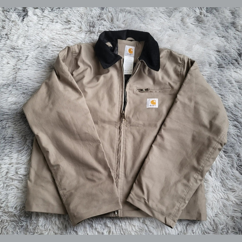 Veste Carhartt Rework Homme - Beige - Taille M - Made in USA