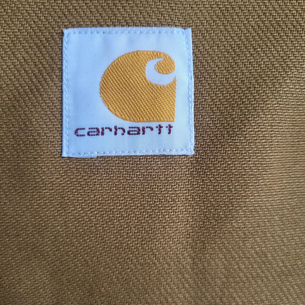 Veste Carhartt marron, taille XL, logo visible, Fripes Sélect