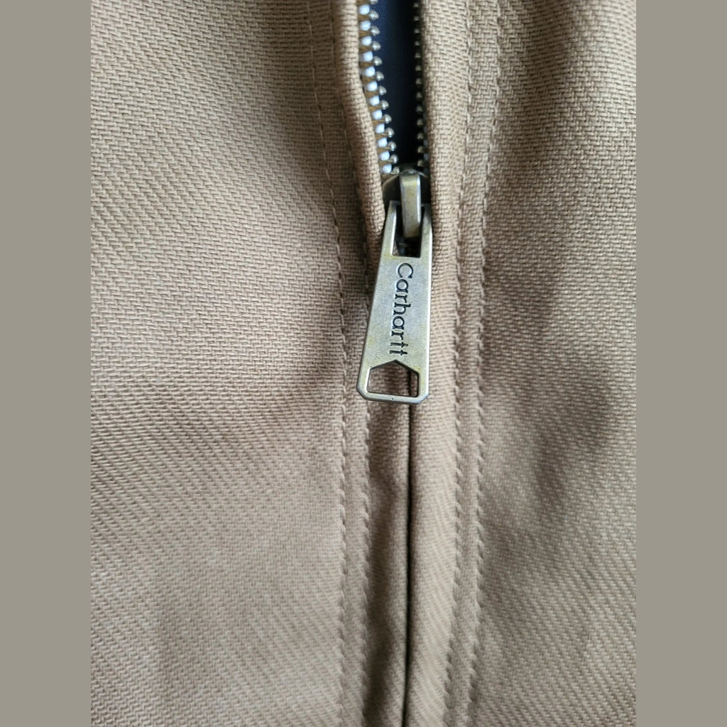 Veste Carhartt marron à fermeture éclair, taille XL. Fripes Sélect