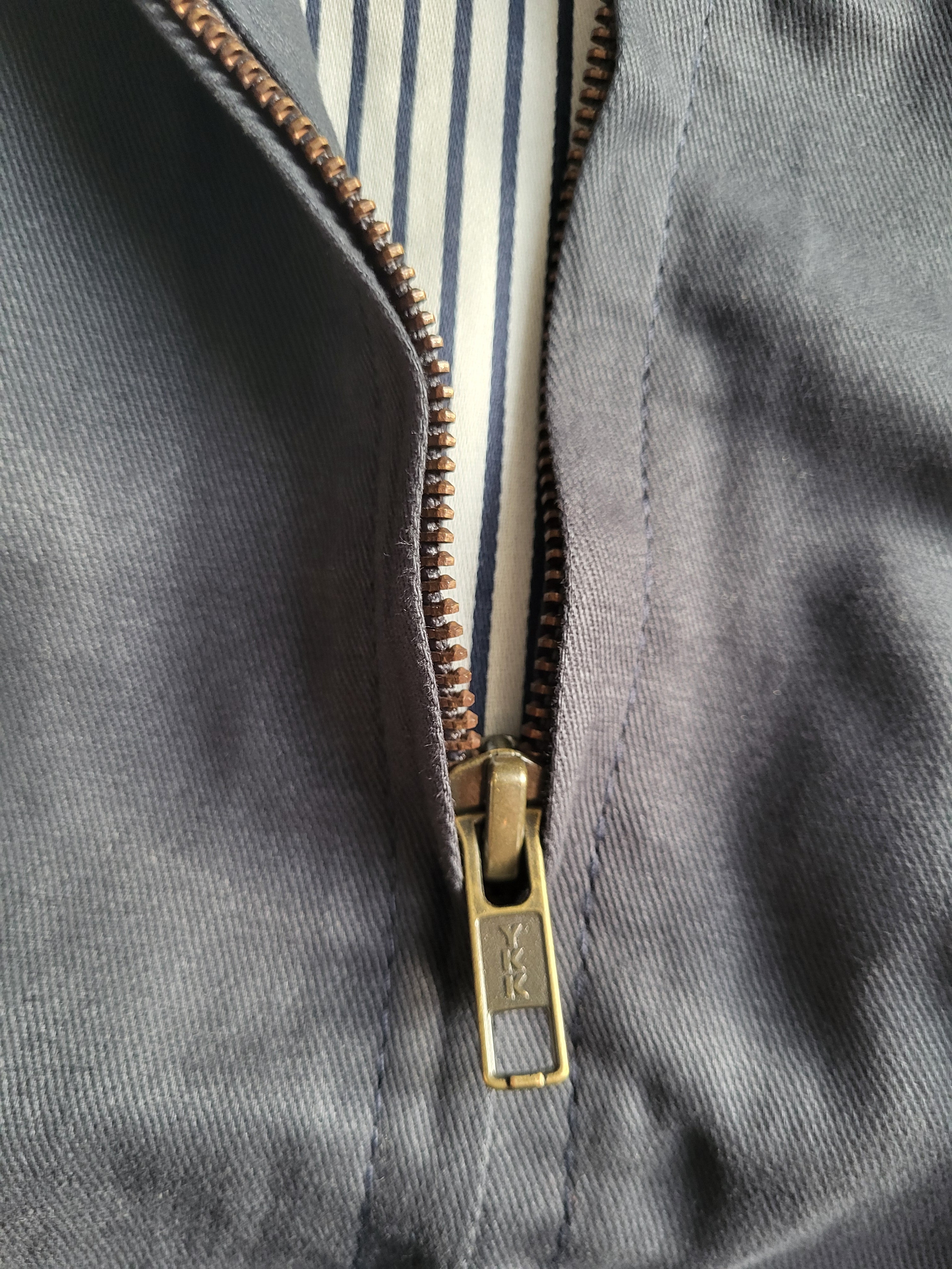 Veste Harrington Polo Ralph Lauren Homme - Bleu marine foncé - Coton Premium - Taille M - Neuf