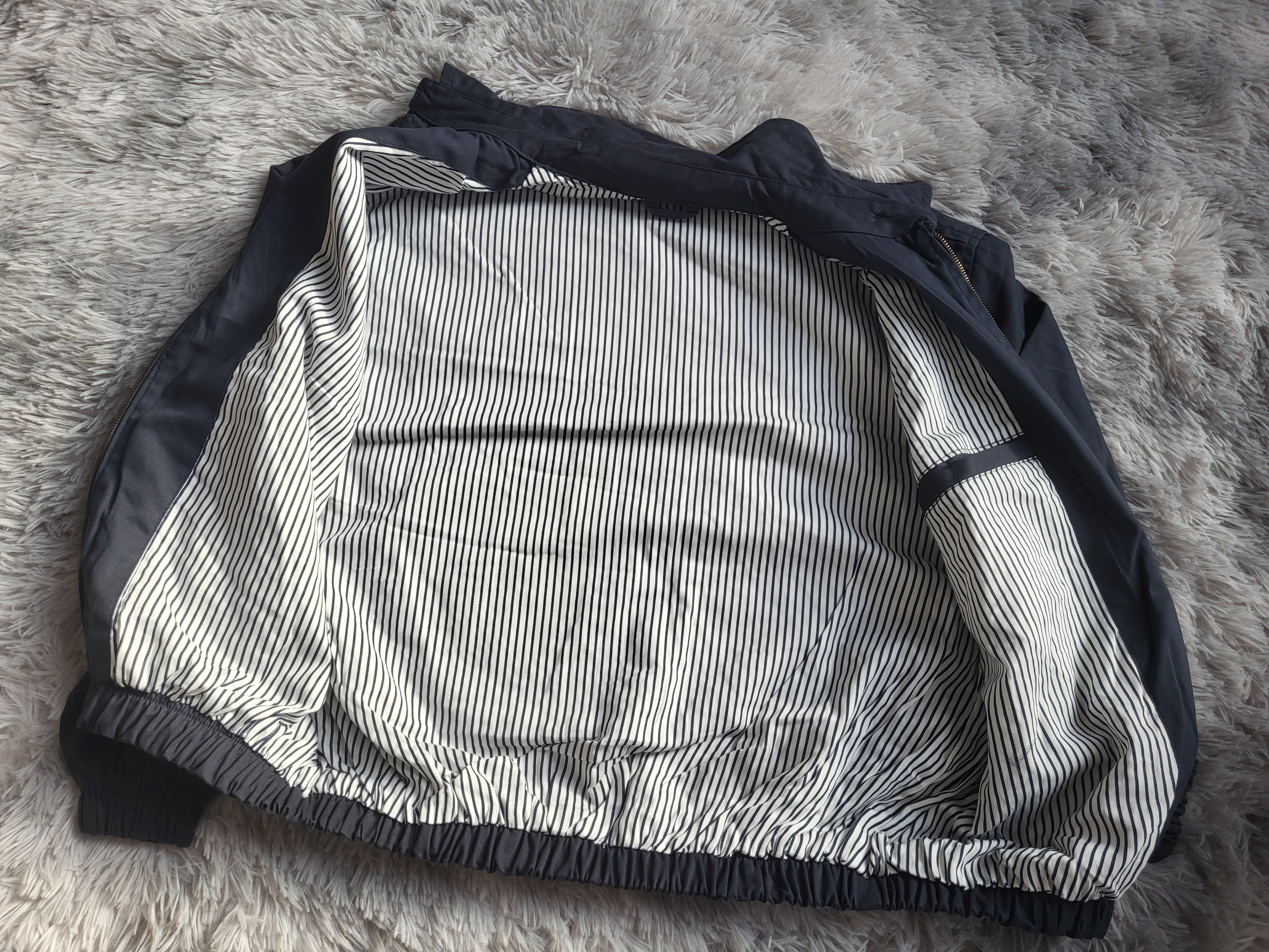 Veste Harrington Polo Ralph Lauren Homme - Bleu marine foncé - Coton Premium - Taille M - Neuf