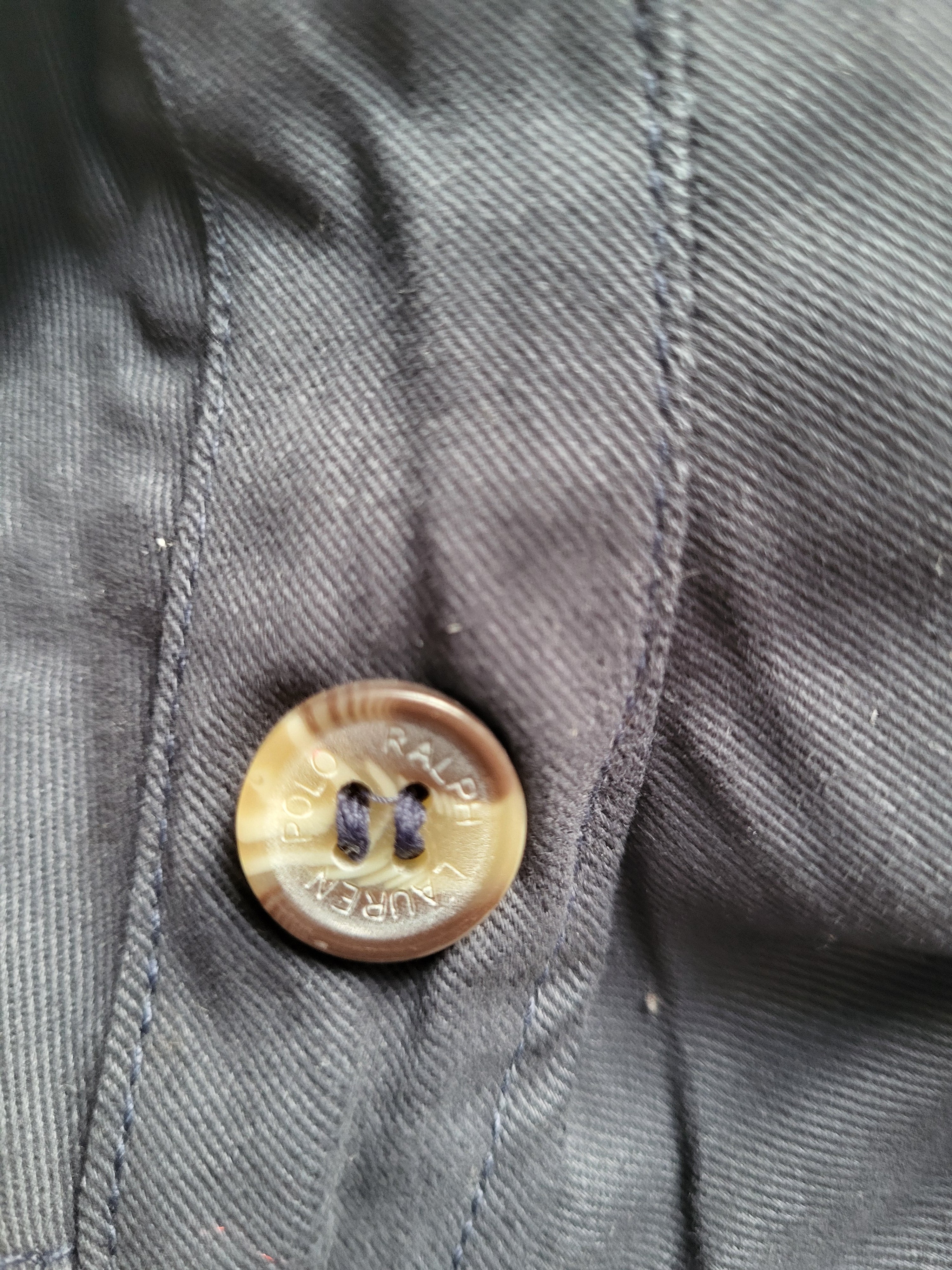 Veste Harrington Polo Ralph Lauren Homme - Bleu - Coton Premium - Taille M - Neuf