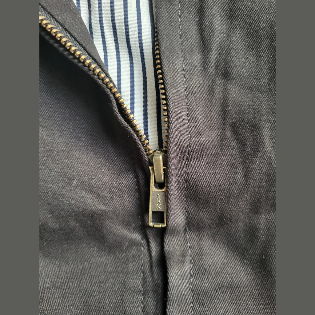 Veste Harrington Polo Ralph Lauren Homme - Noir - Coton Premium - Taille M 