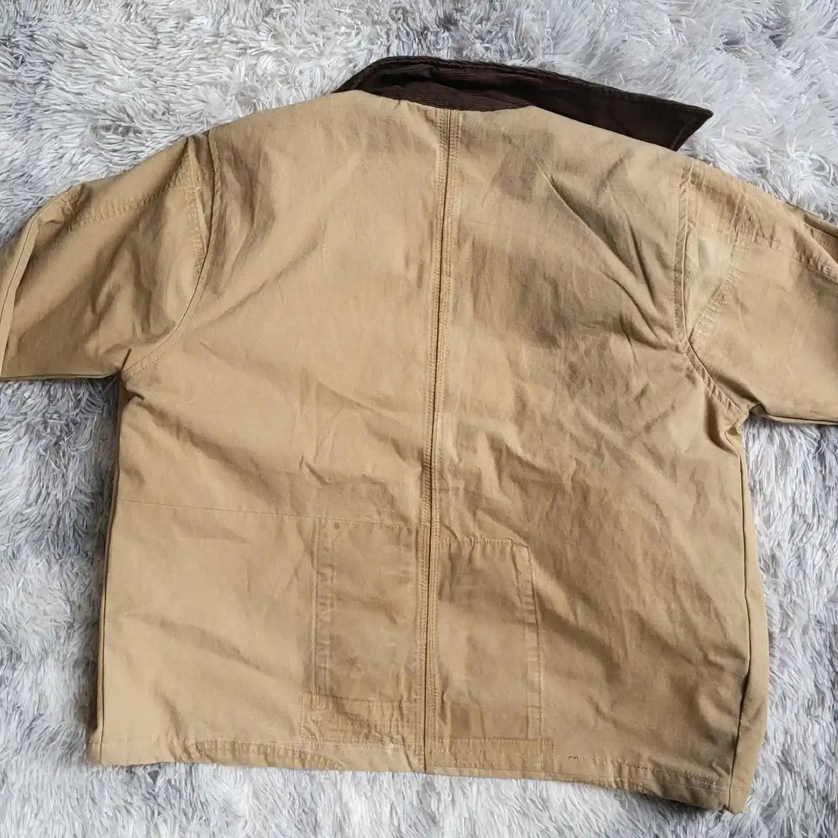 Veste Carhartt Detroit Rework marron/beige -  Taille XL