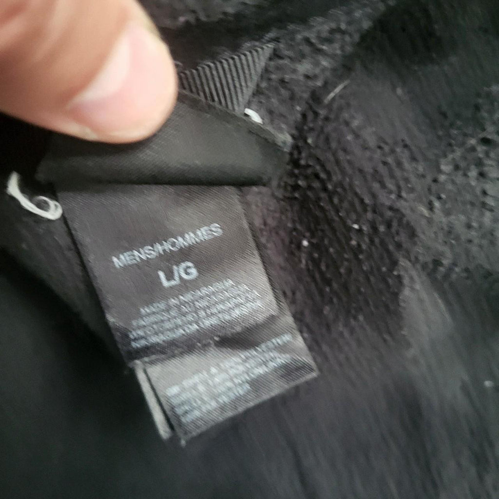 The North Face Black Fleece Jacket – Men's – Size L – Vintage Outdoor