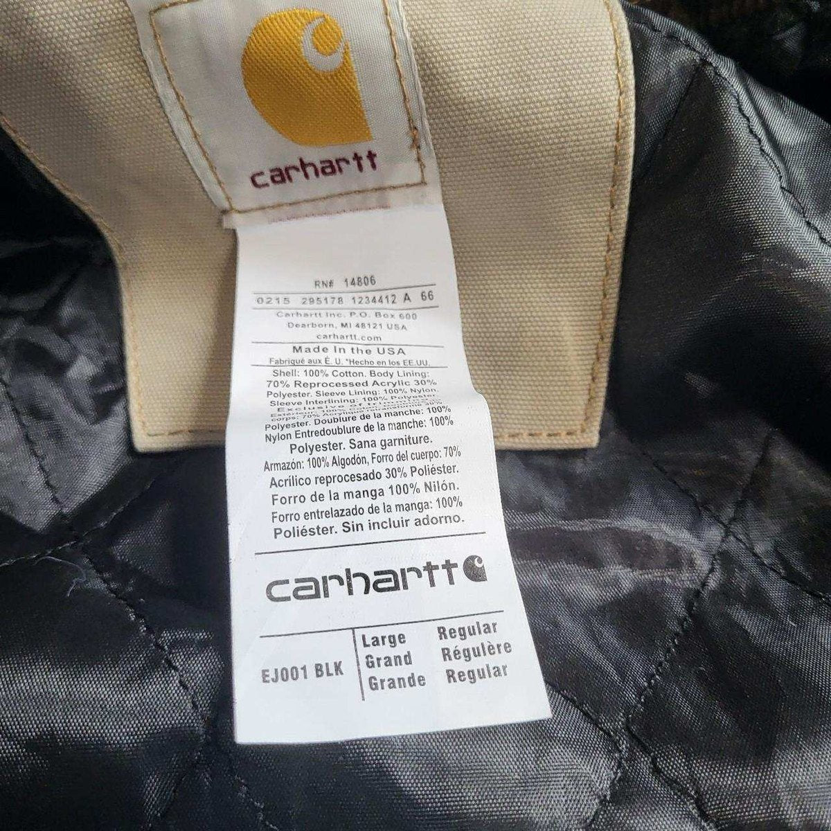 Veste Carhartt Rework – taille L – Vintage Workwear 