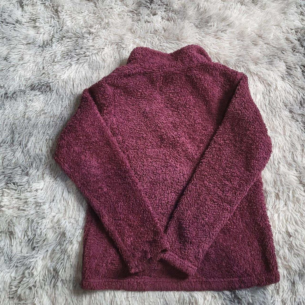 Polaire Patagonia bordeaux, manches longues, taille non visible Fripes Sélect