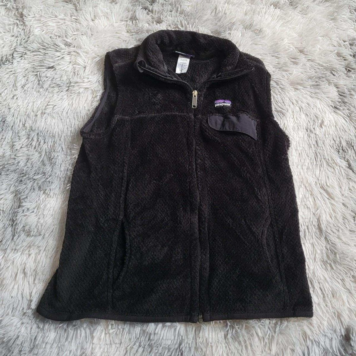 Gilet polaire Patagonia femme – Taille M – Noir intense - Vintage Outdoor 