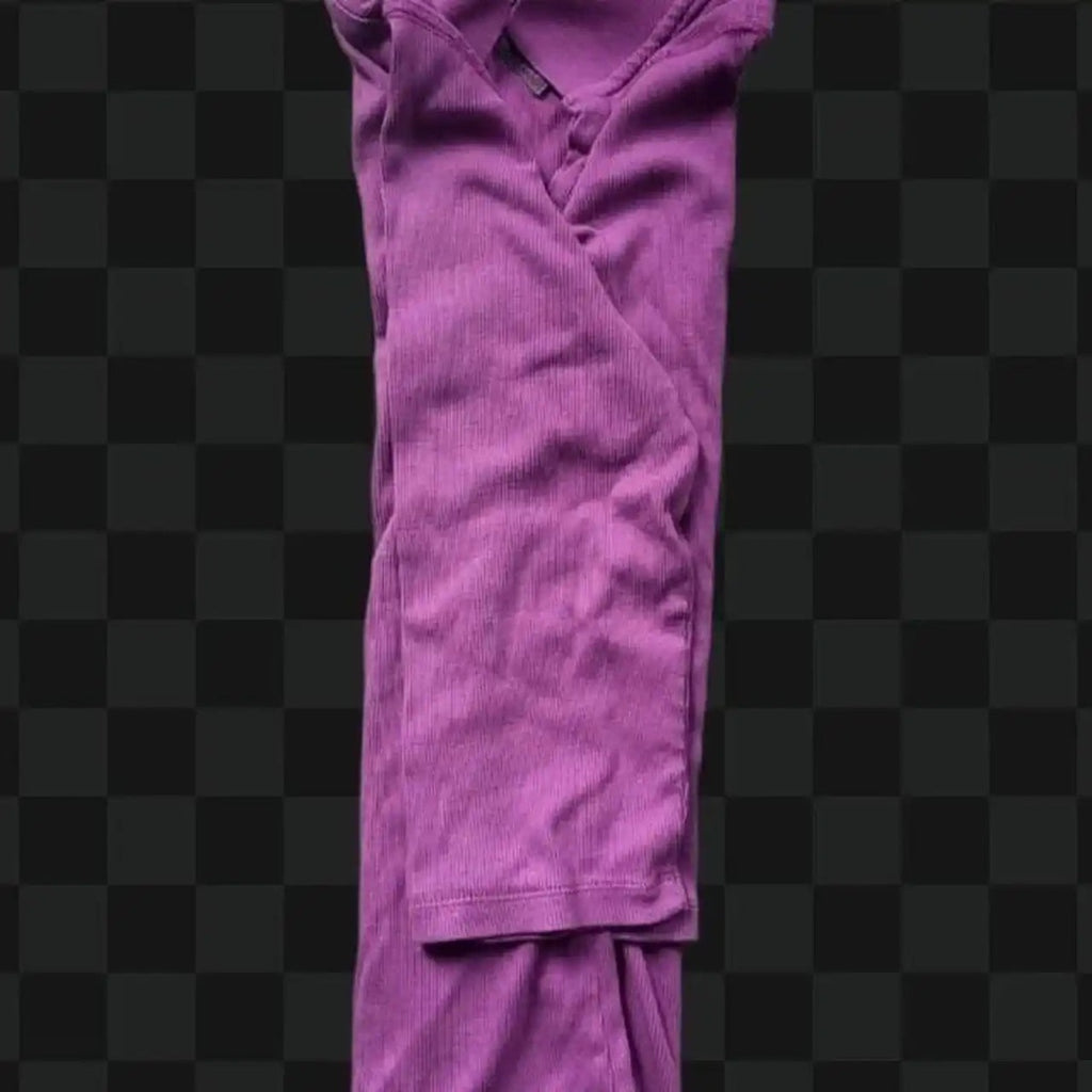 Polo femme Tommy Hilfiger mauve en taille L, Fripes Sélect