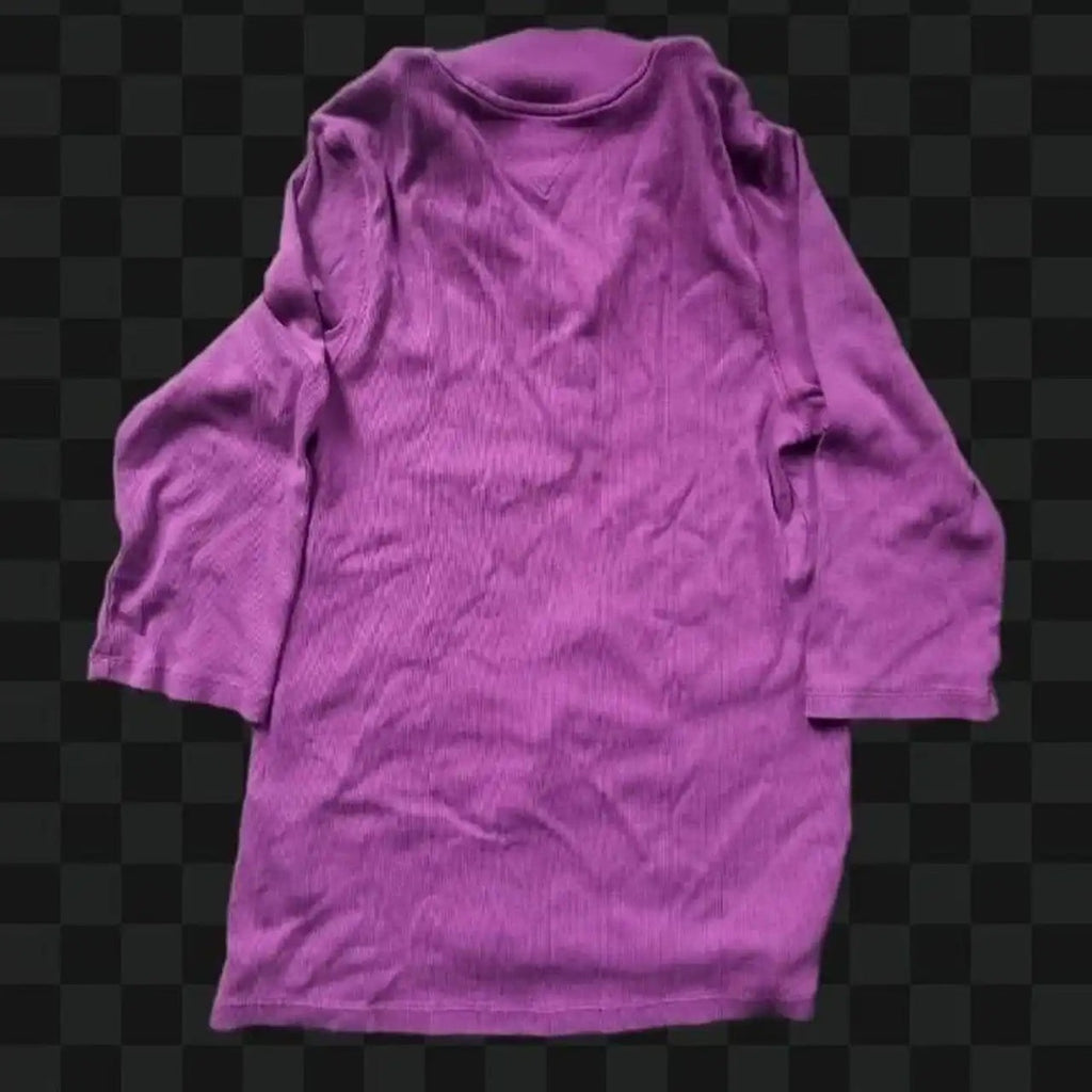 Polo pour femme Tommy Hilfiger mauve en taille L. Fripes Sélect