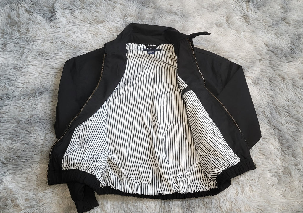 Veste Harrington Polo Ralph Lauren Homme - Noir - Coton Premium - Taille S - Neuf