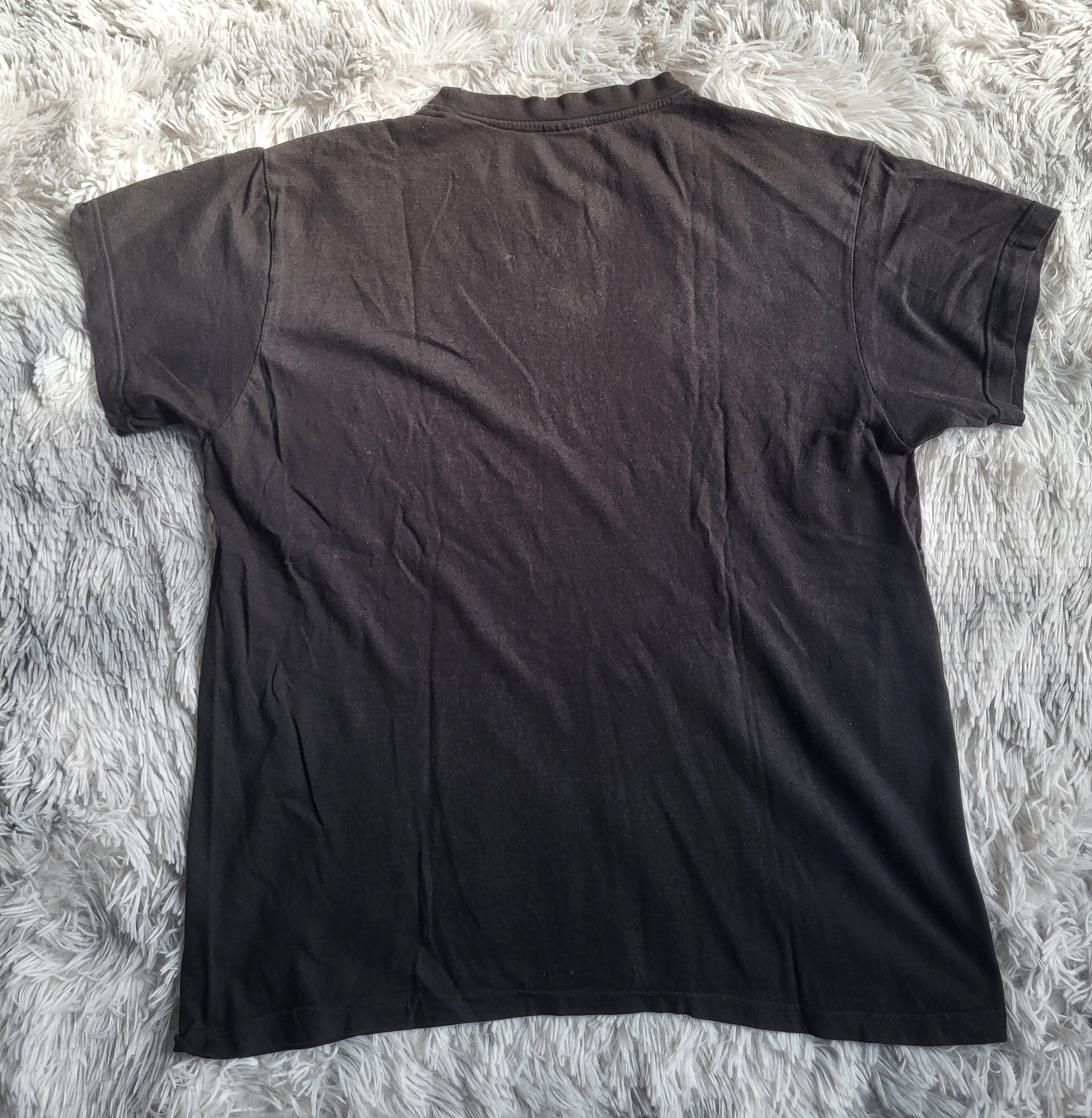 T-shirt Noir Zeeman 100% Coton – Taille M – Petit Prix / Idéal Complément de Lot