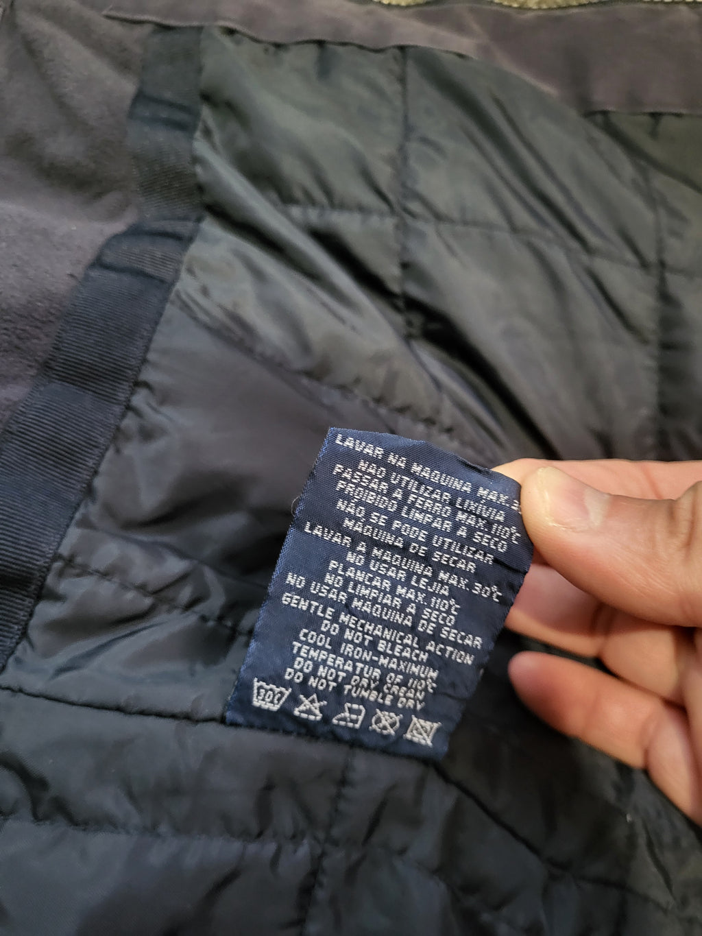 Blouson Nautique Quebramar Matelassé - Bleu Marine - Taille L