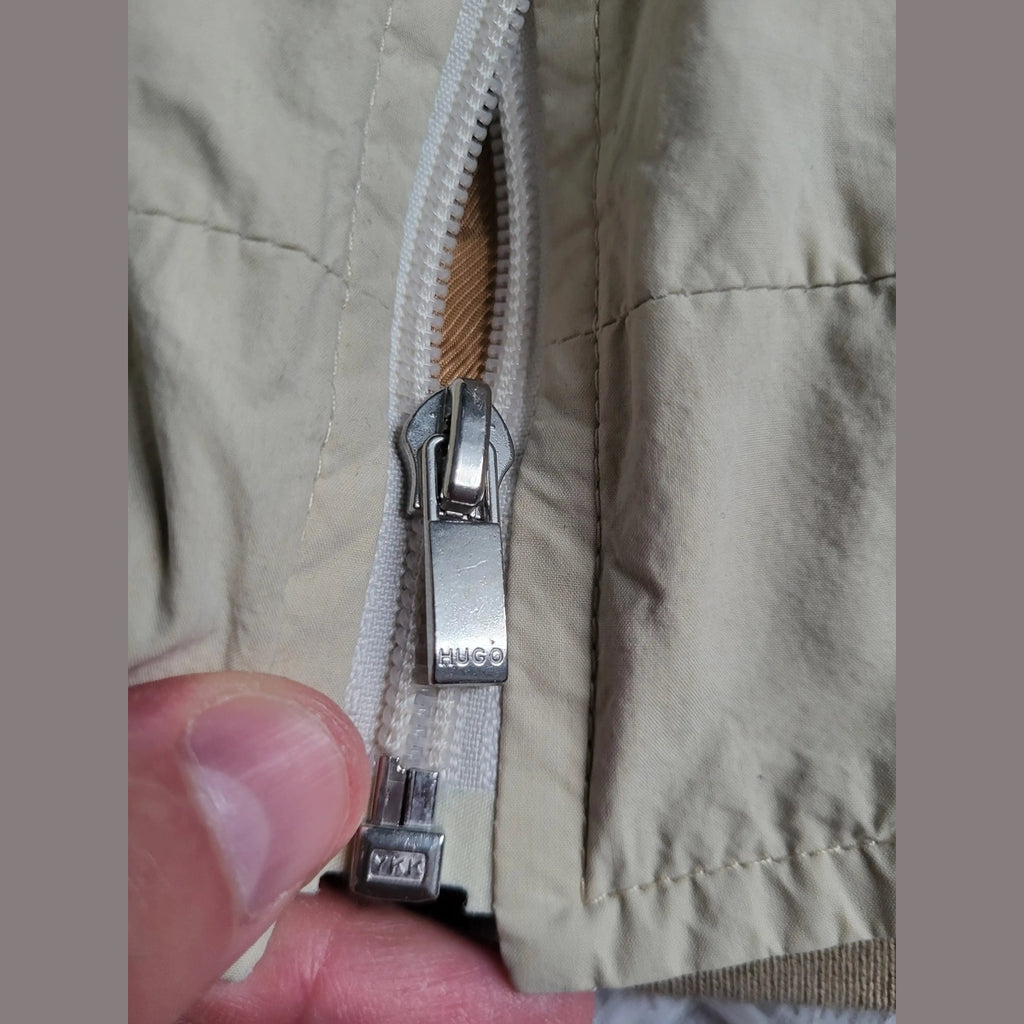 Blouson Harrington HUGO BOSS Vintage 2005 – Collection Metzingen – Beige – Taille XL