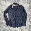 Chemise Antony Morato Napoli Navy - Slim Fit Stretch - Taille 52 (L) - Design Italien Chic