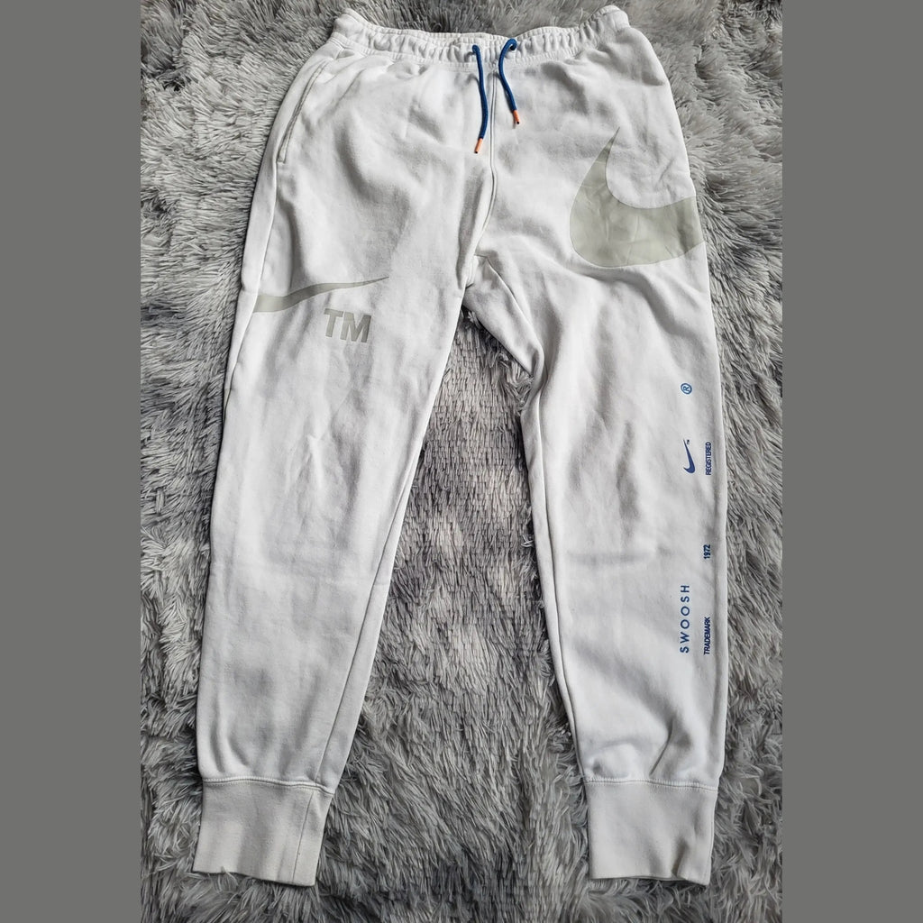 Jogging Nike Sportswear Swoosh Multi-Logo Blanc - Taille M