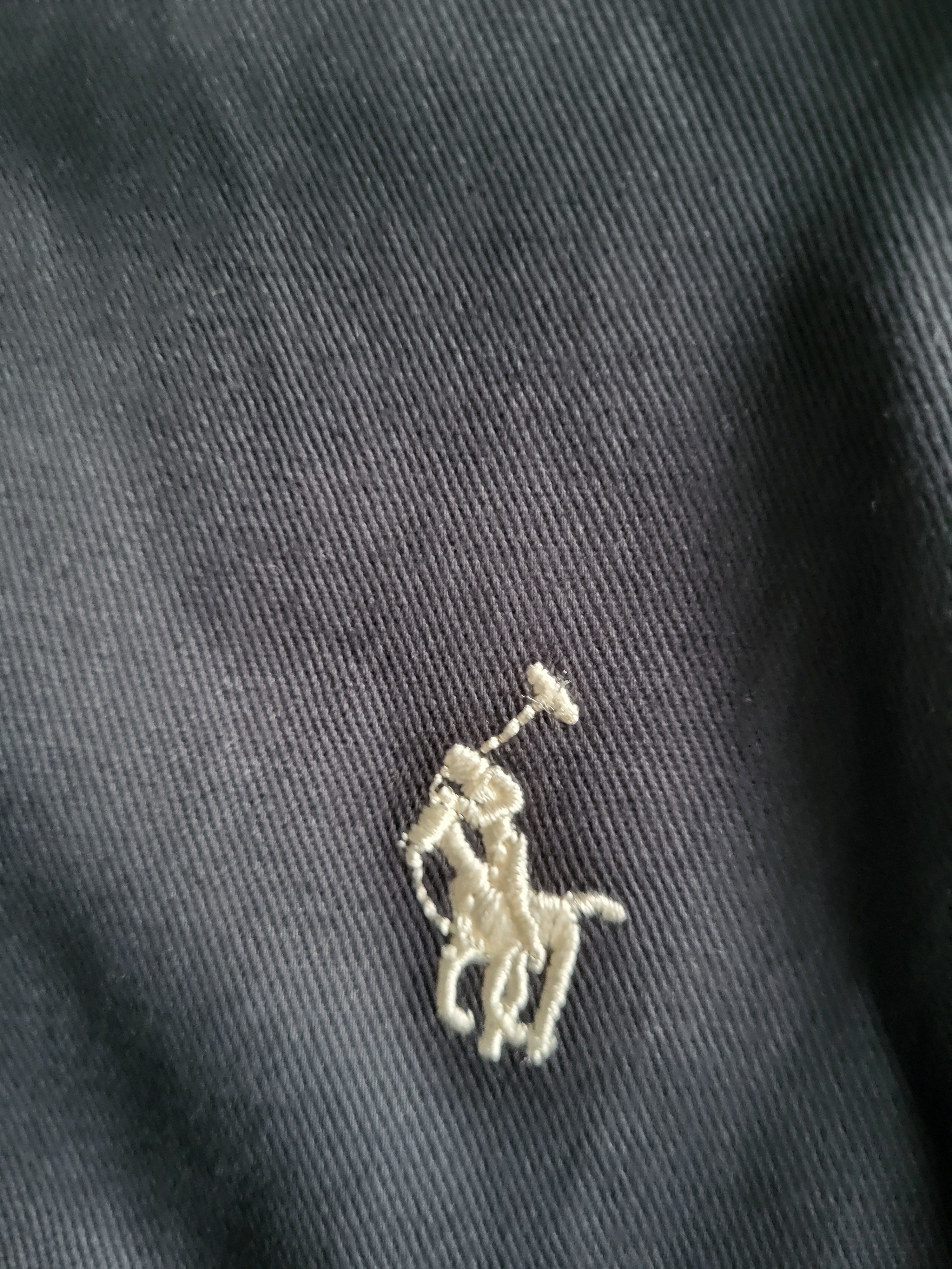 Veste Harrington Polo Ralph Lauren Homme - Bleu - Coton Premium - Taille L - Neuf