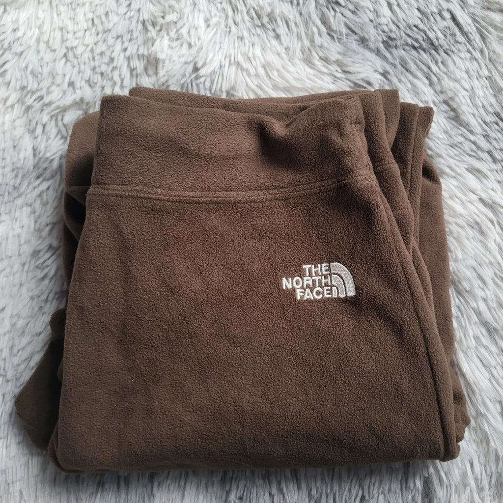 Pantalon Polaire The North Face Marron Mocha - Coupe Capri 3/4 - Taille XS
