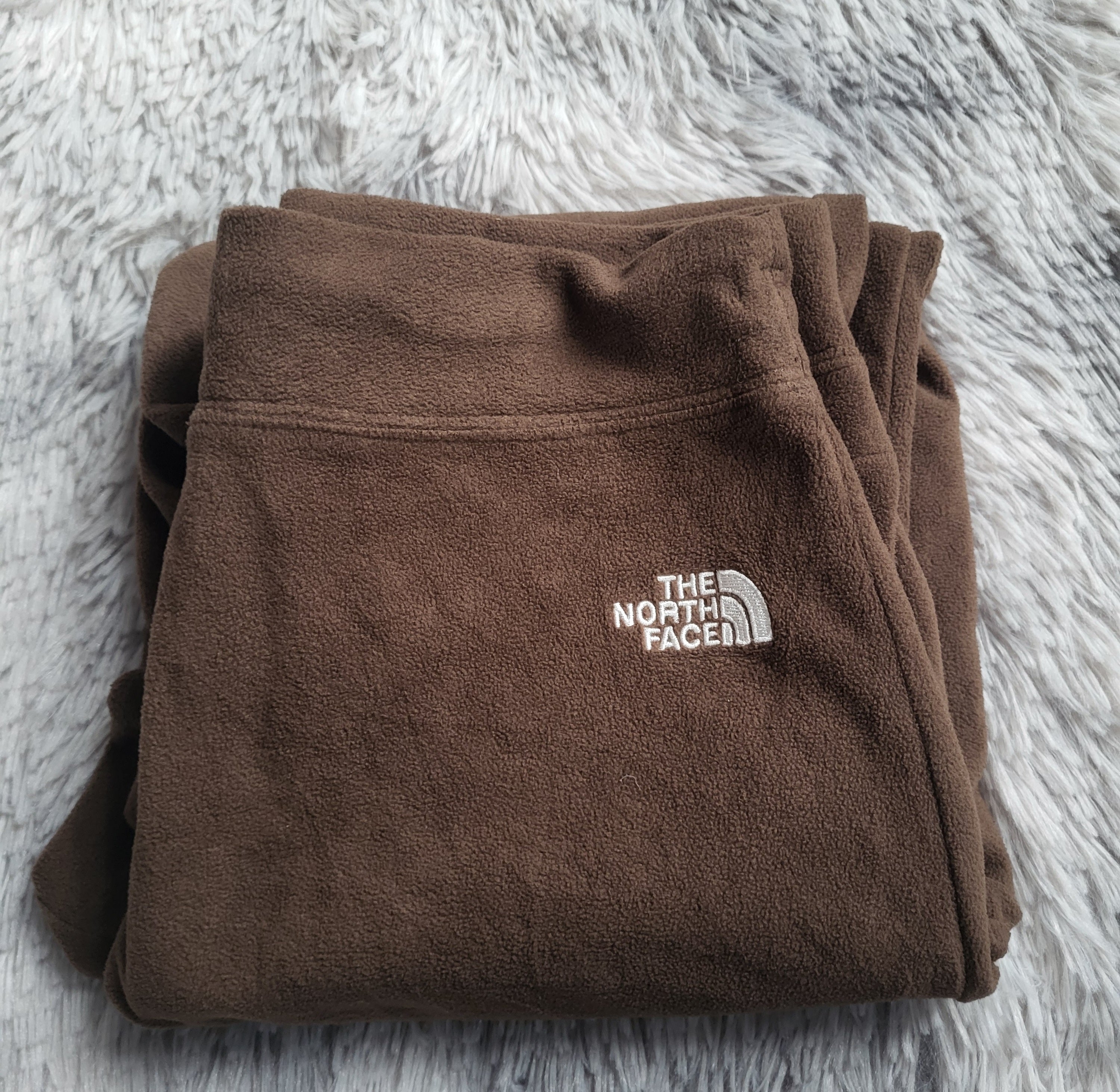 Pantalon Polaire The North Face Marron Mocha - Coupe Capri 3/4 - Taille XS