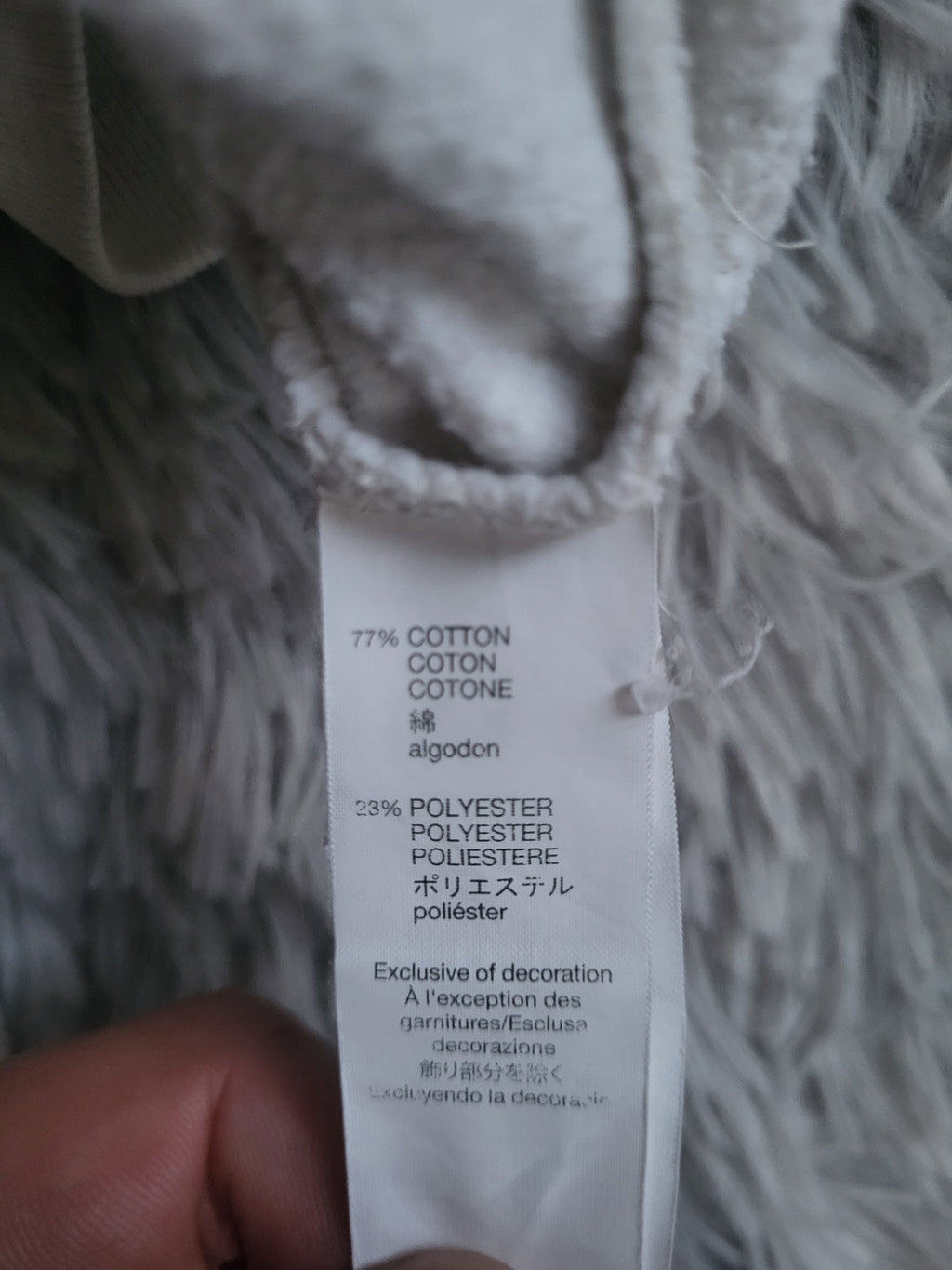 Sweat à Capuche Gap Classique – Blanc Cassé – Taille M – Logo Brodé – Unisexe